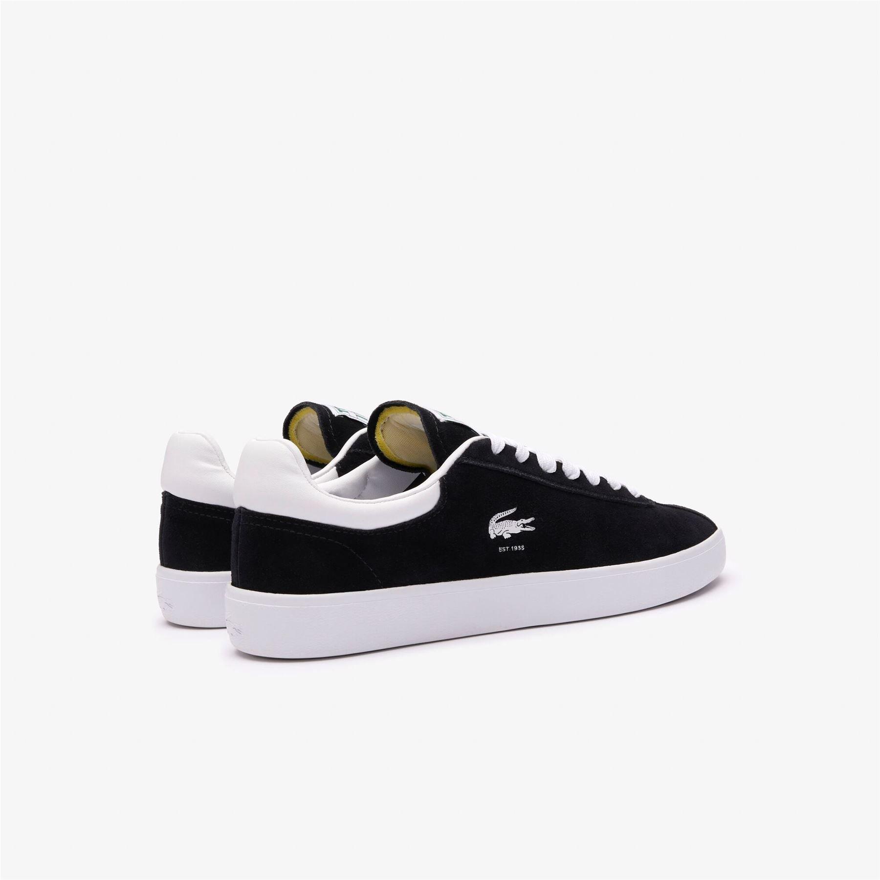Black-White - Lacoste - Baseshot Trainers - 3