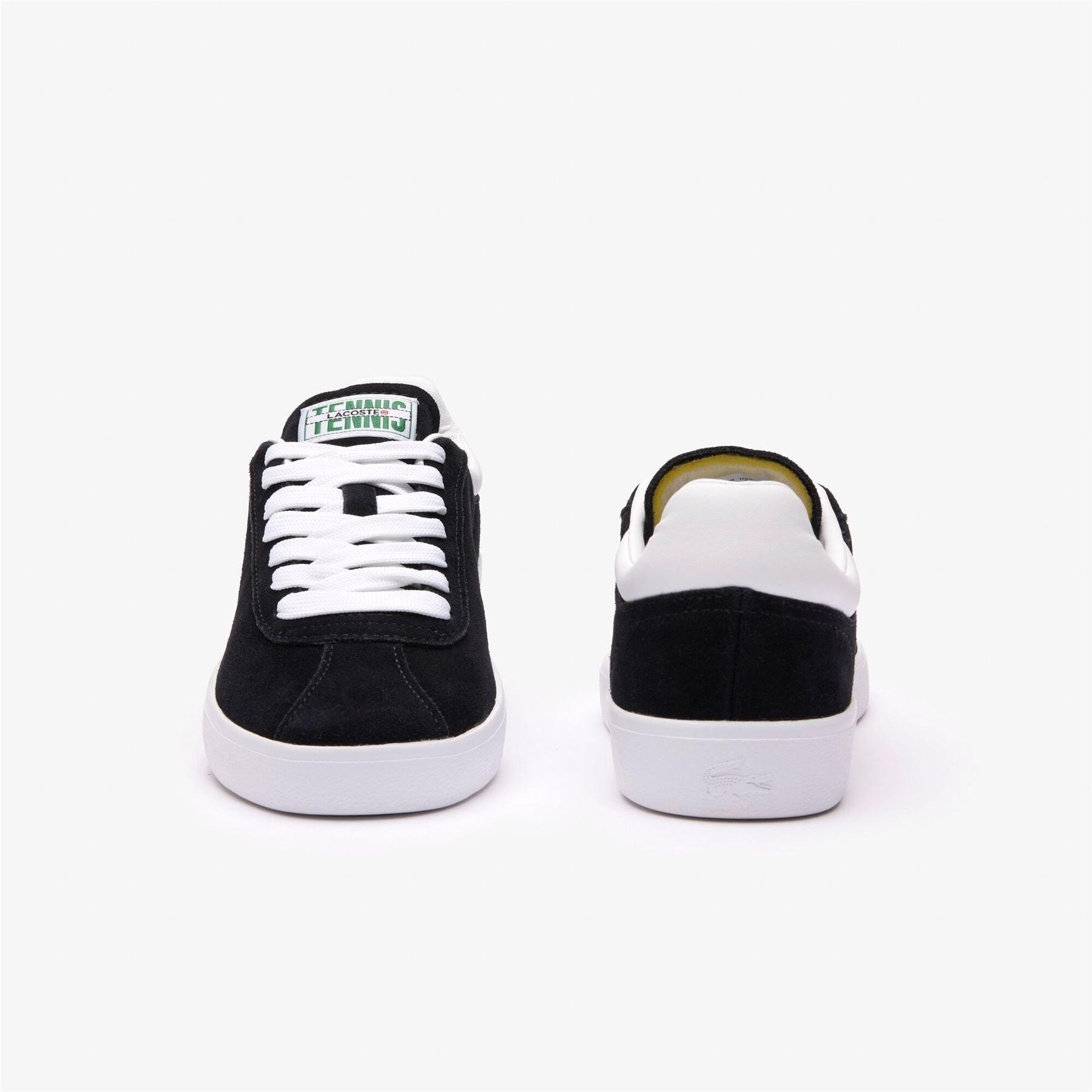 Black-White - Lacoste - Baseshot Trainers - 5