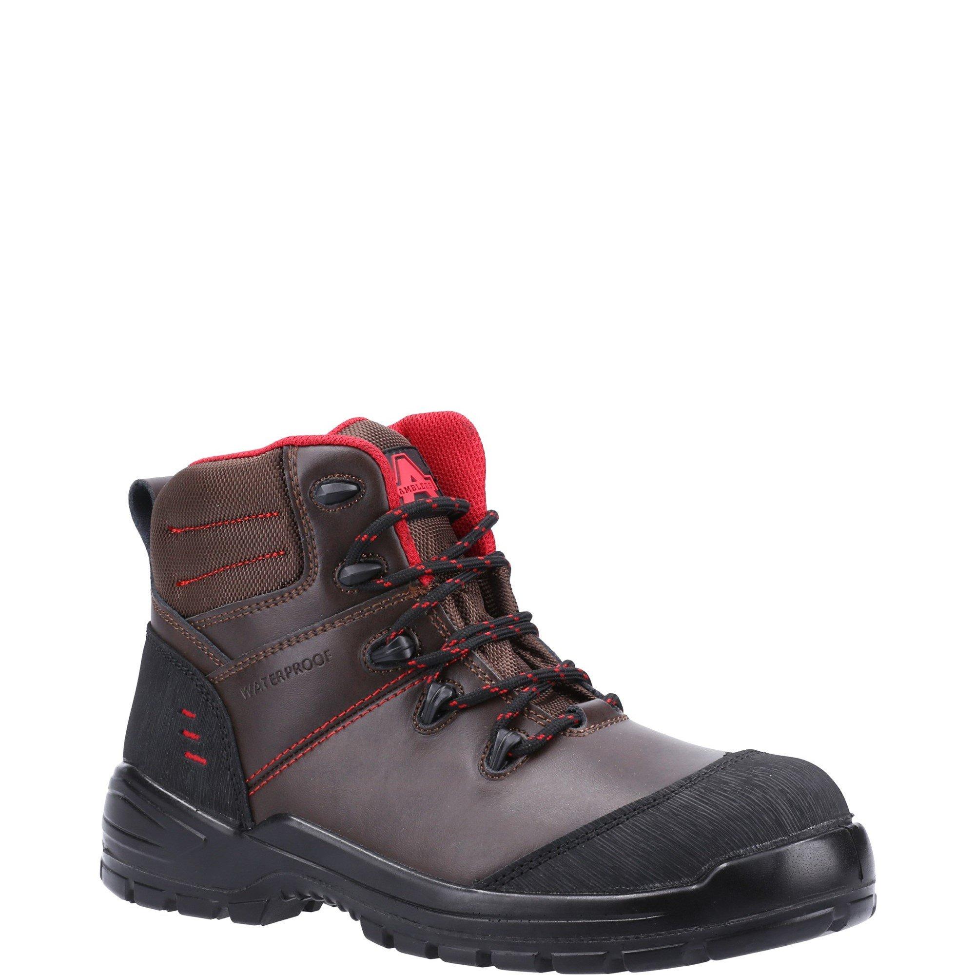 Brown - Amblers Safety - 308C Metal Free Safety Boot - 2