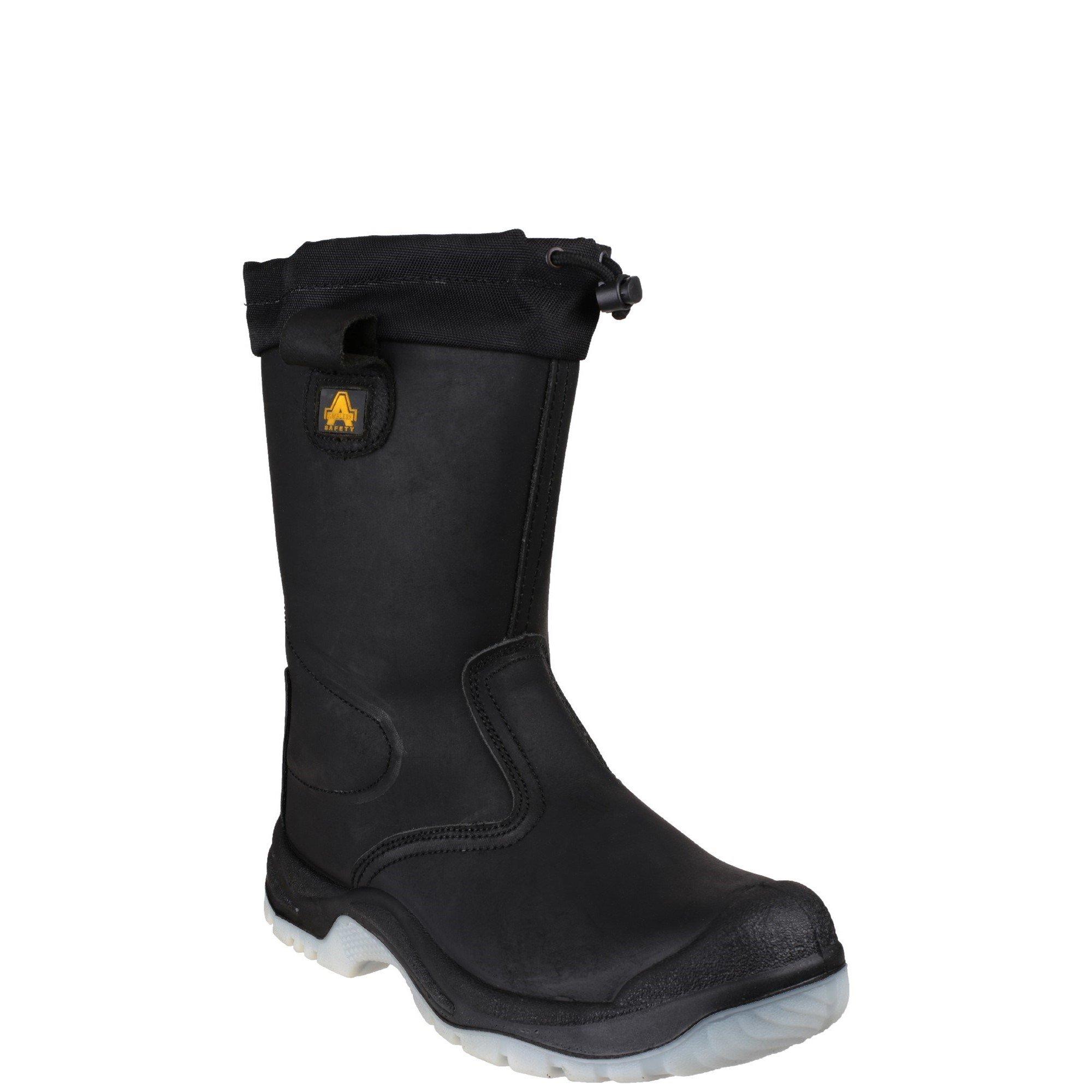Black - Amblers Safety - FS209 Water Resistant Pull On Safety Rigger Boot - 2