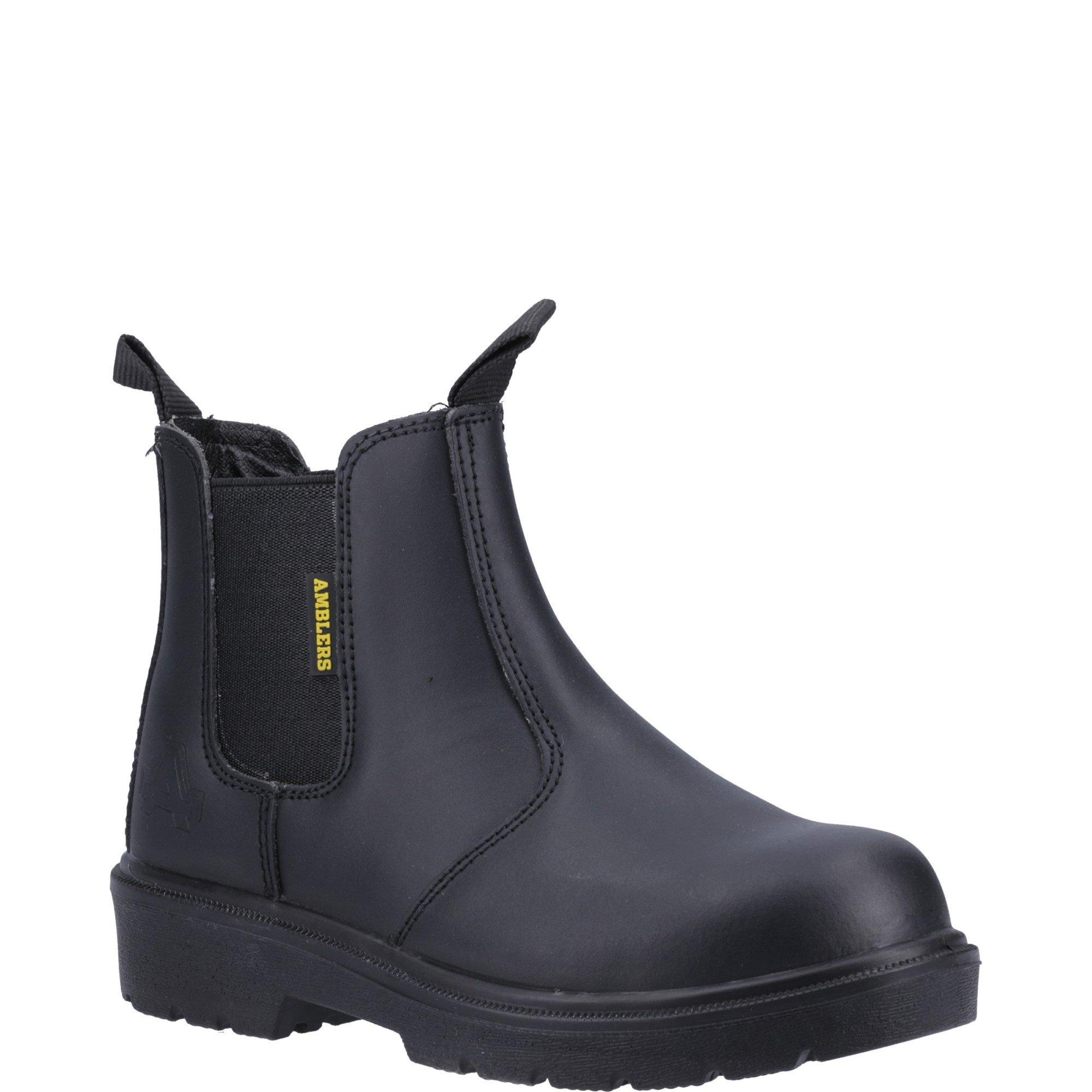Black - Amblers Safety - FS116 Hardwearing Pull on Safety Dealer Boot - 2