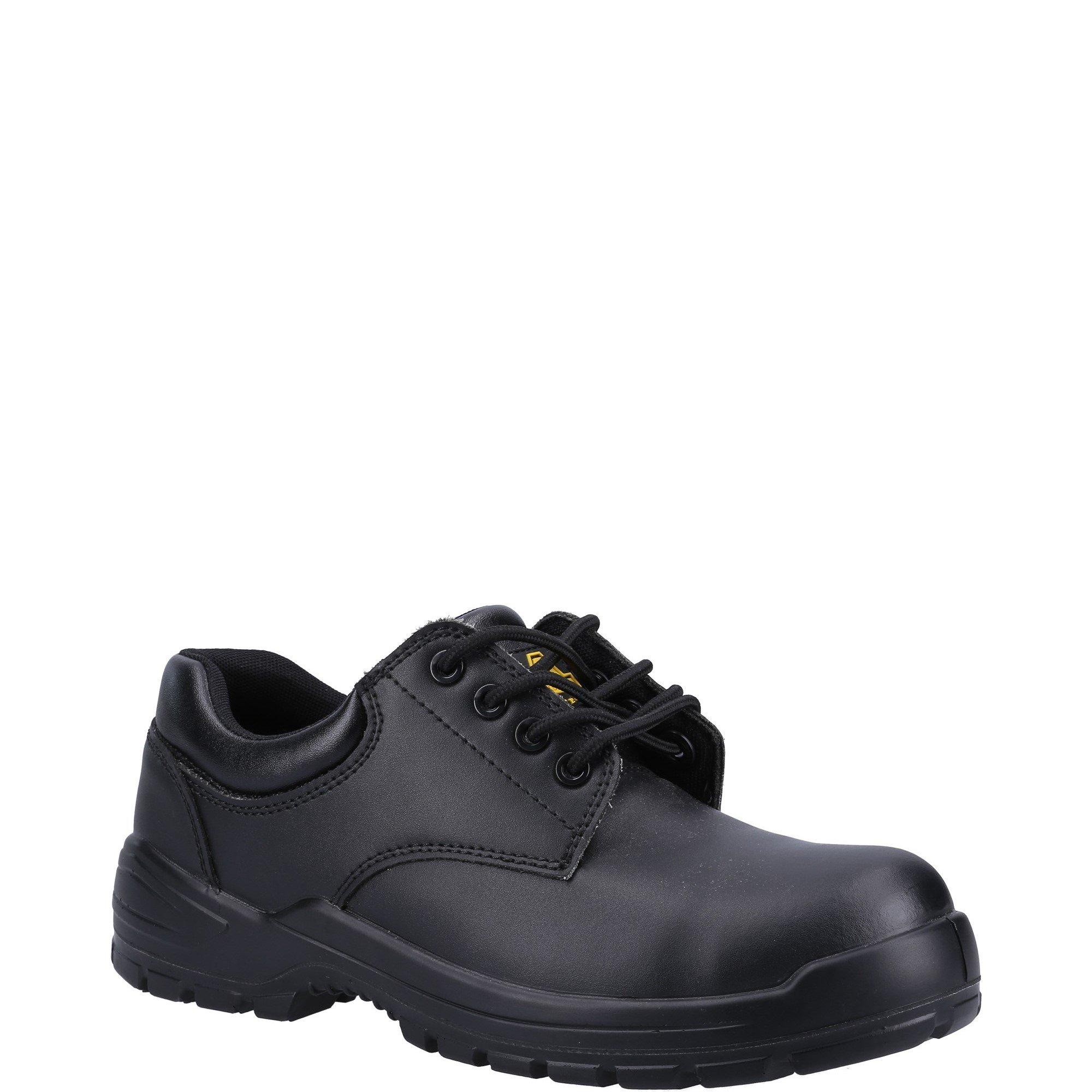 Black - Amblers Safety - FS38C Metal Free Composite Gibson Lace Safety Shoe - 2