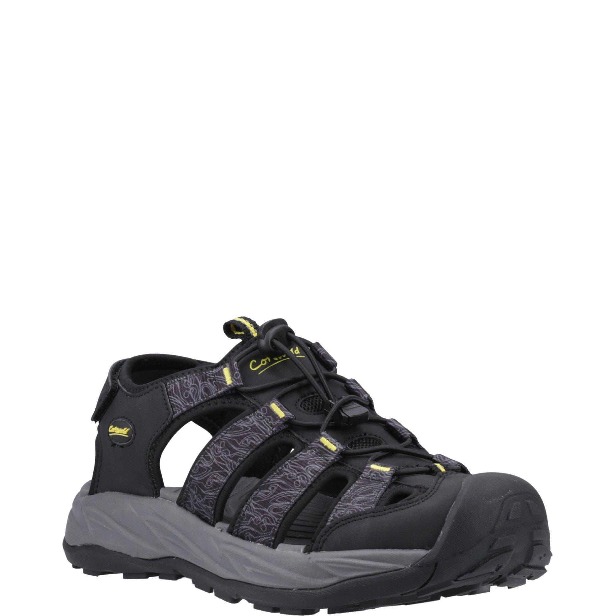 Black - Cotswold - Minster Sandal - 2