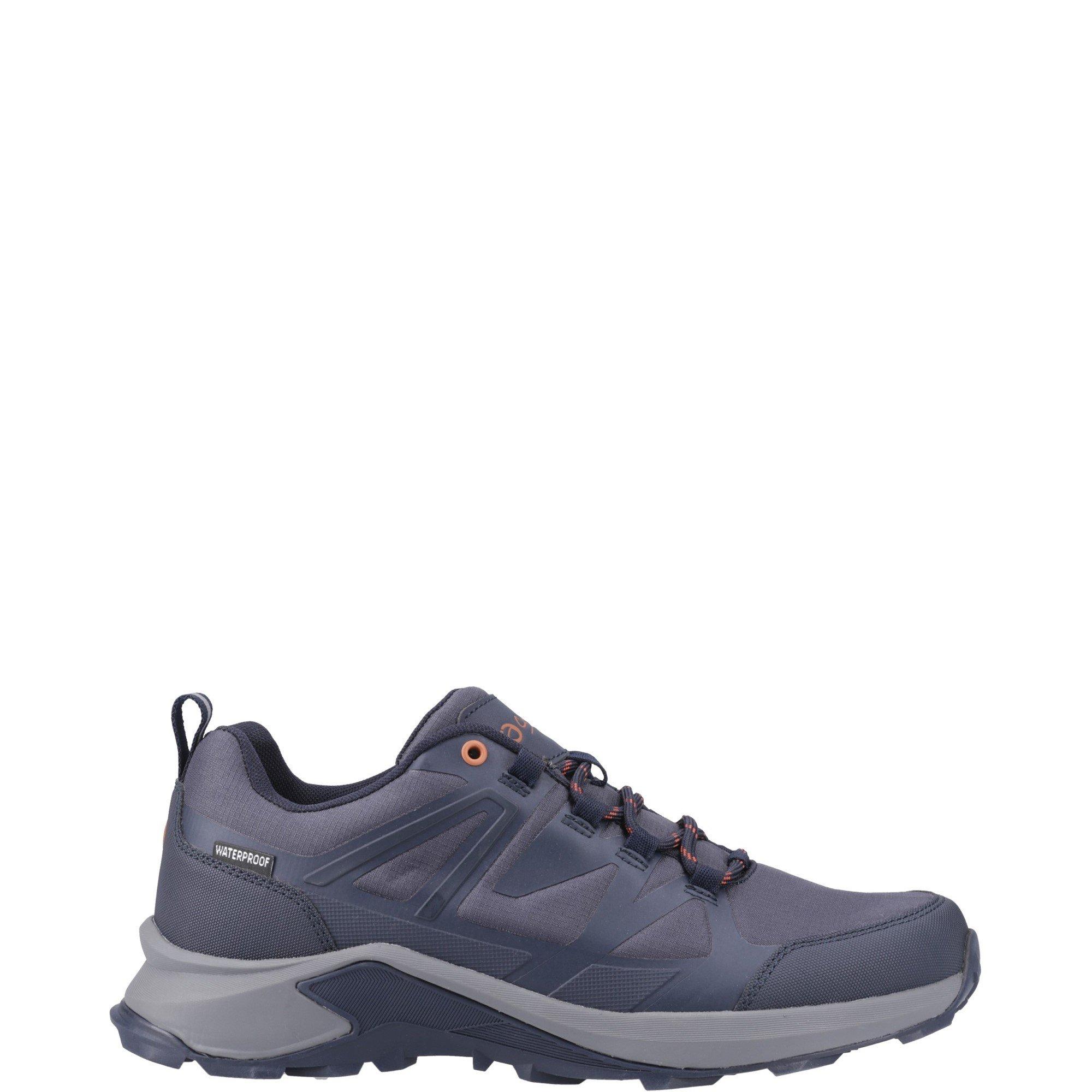 Navy - Cotswold - Horton Low Hiking Trainers - 1