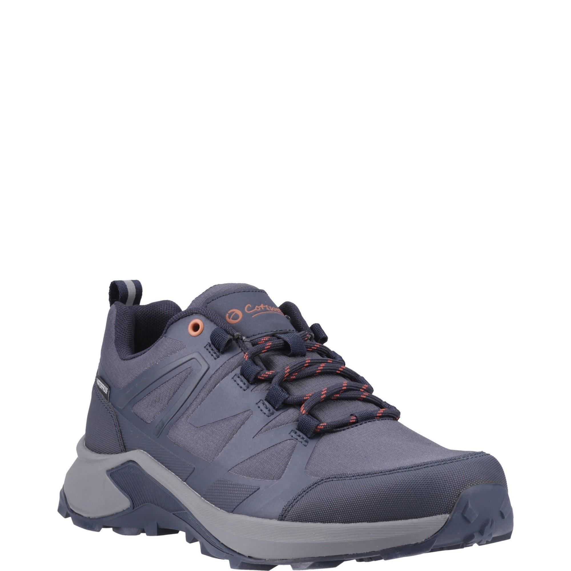 Navy - Cotswold - Horton Low Hiking Trainers - 2