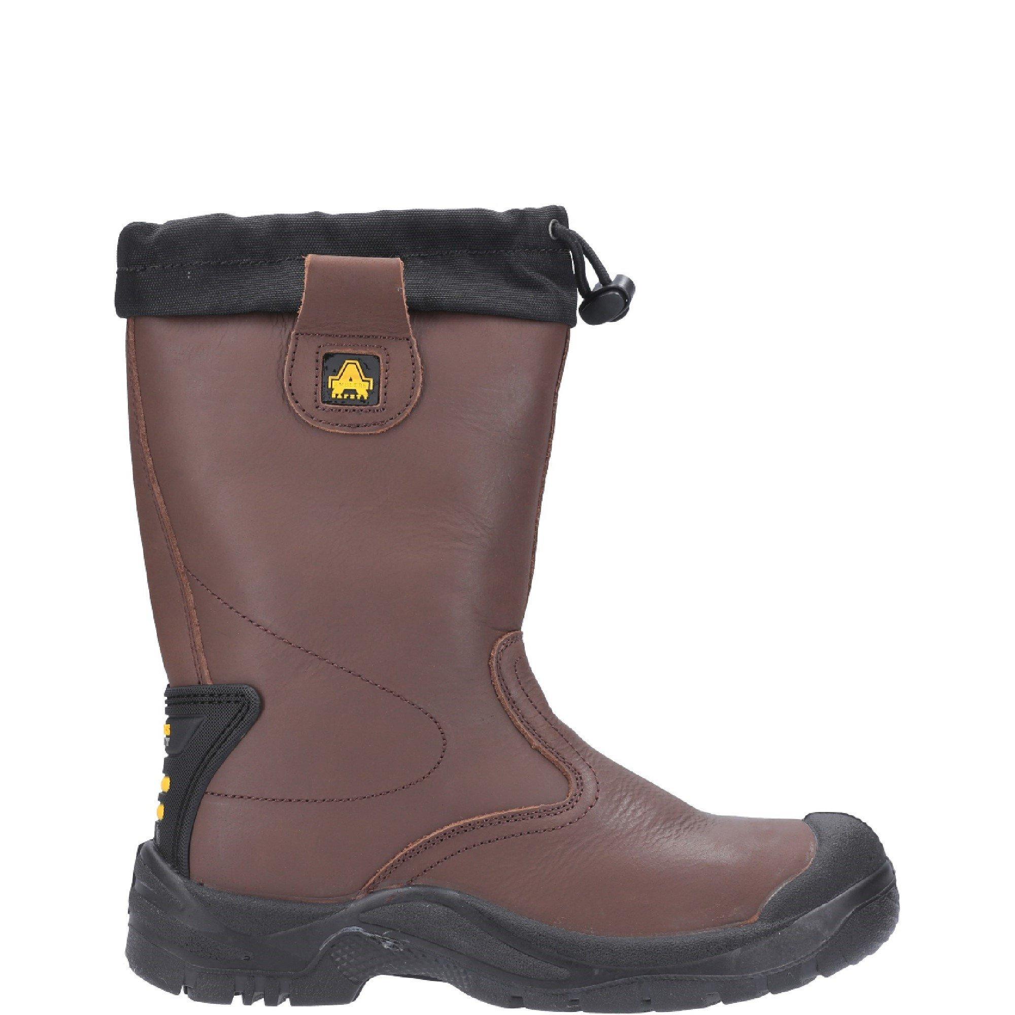 Brown - Amblers Safety - FS245 Antistatic Pull On Safety Rigger Boot - 1