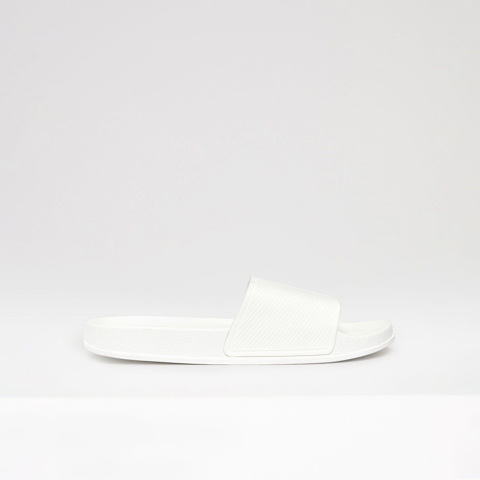 White - Threadbare - Lightweight Sliders - 4