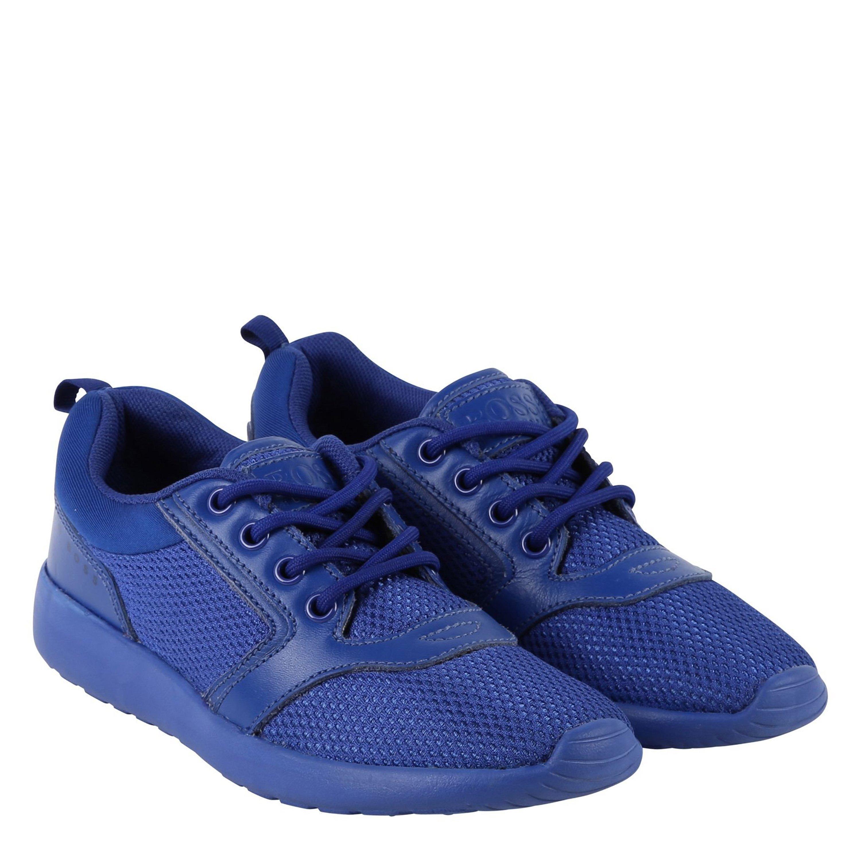 Electric Blue - Boss - Boys Trainers - 1
