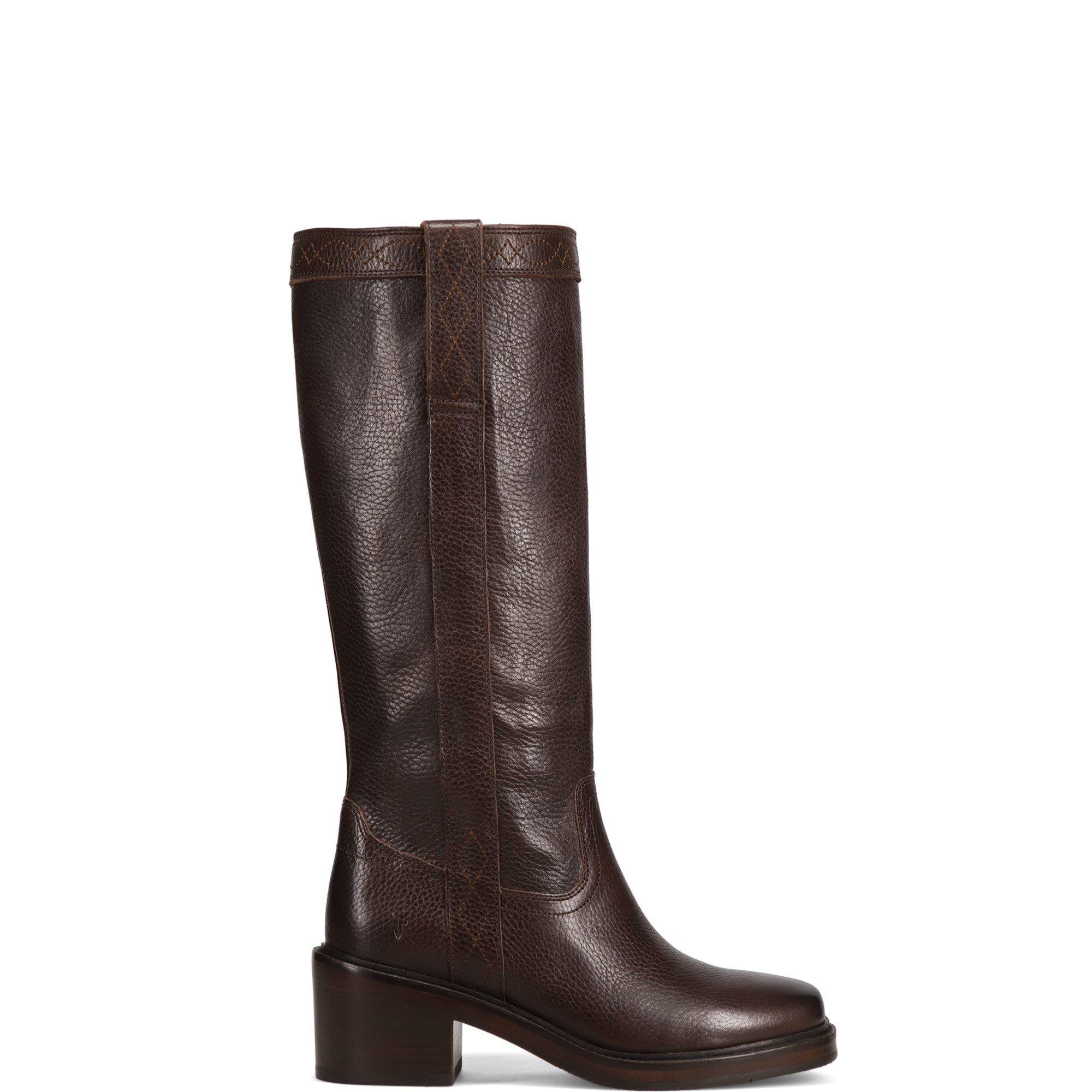 Dark Brown - FRYE - KATE PULL ON BOOT - 1