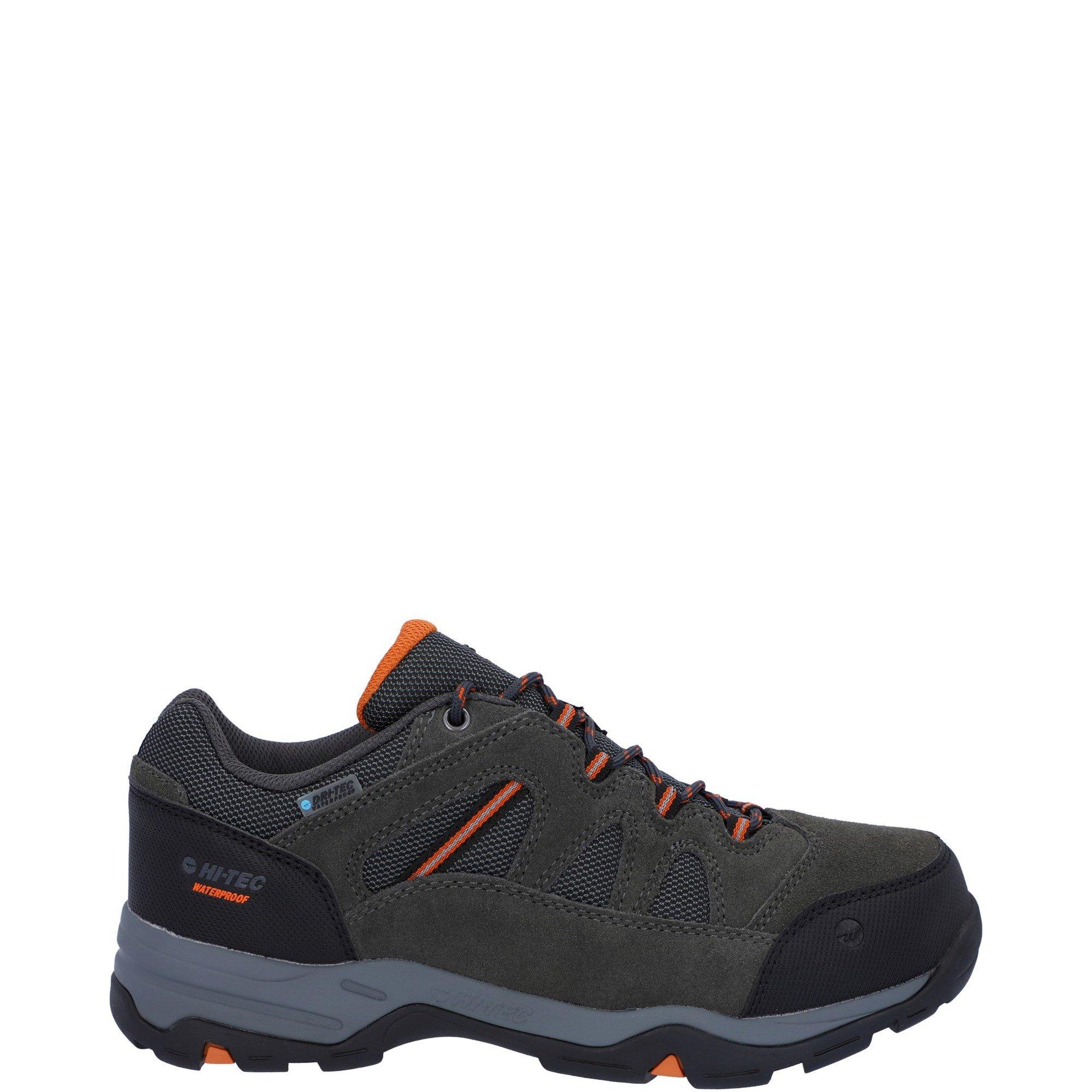 Grey - Hi Tec - Bandera II Waterproof Walking Shoes Mens - 1