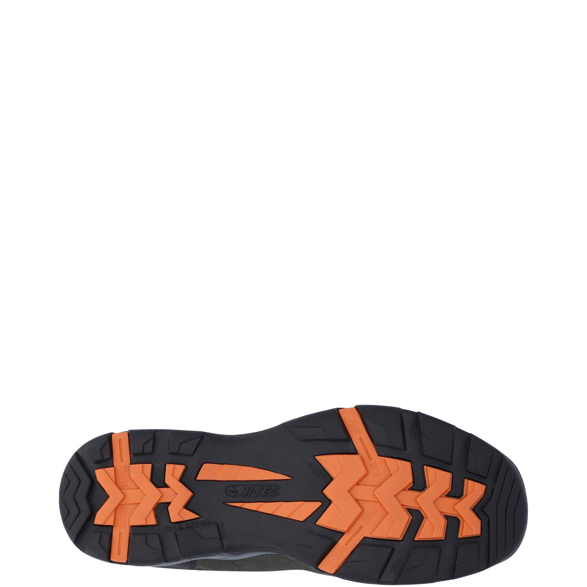 Grey - Hi Tec - Bandera II Waterproof Walking Shoes Mens - 5