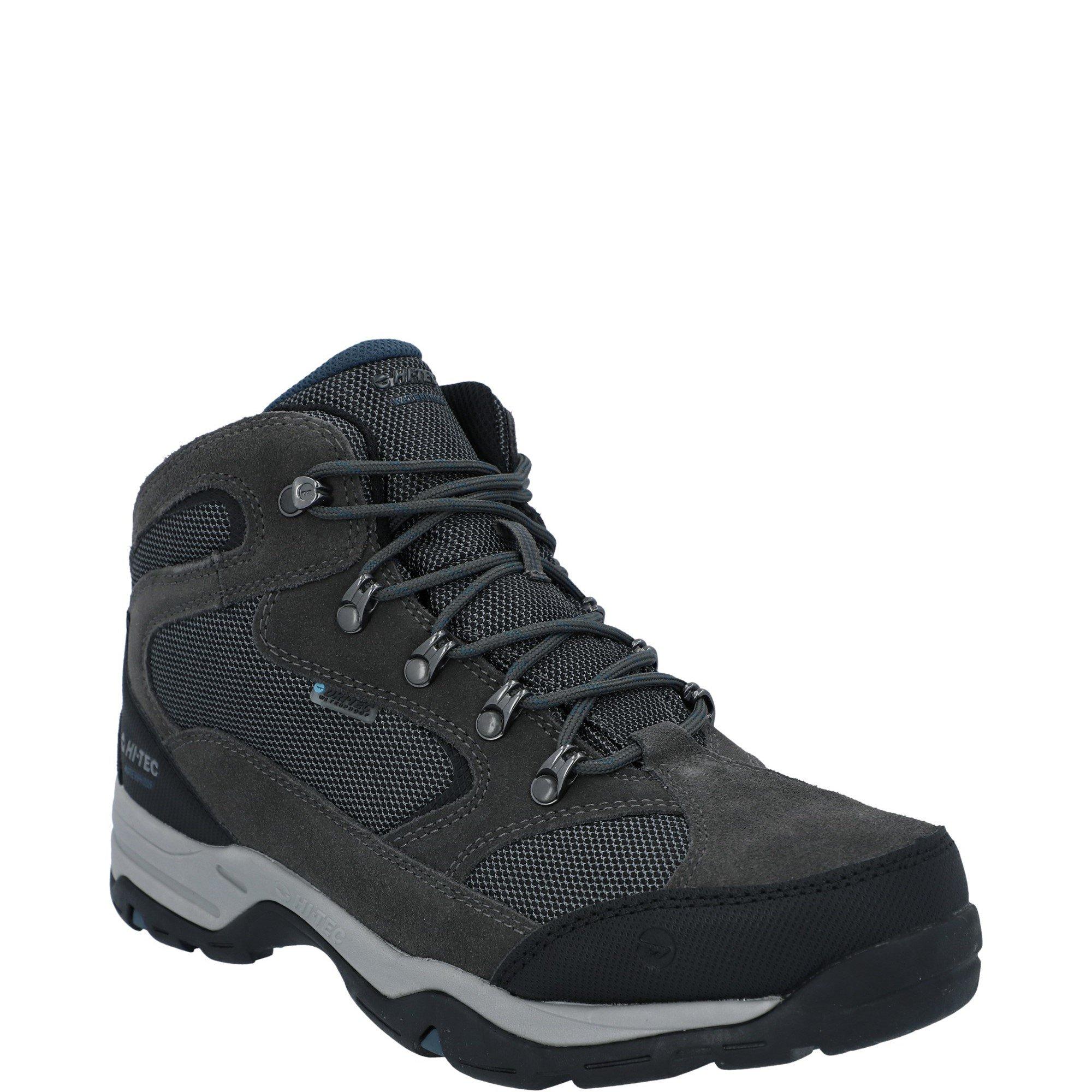 Grey - Hi Tec - Storm Wide Waterproof Walking Boots Womens - 2