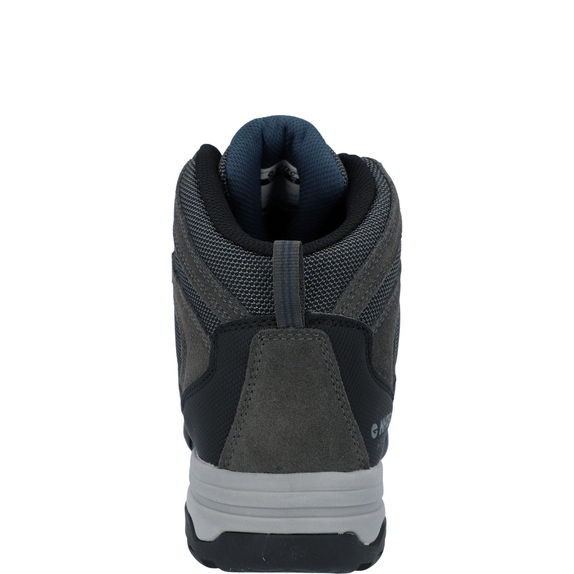 Grey - Hi Tec - Storm Wide Waterproof Walking Boots Womens - 3