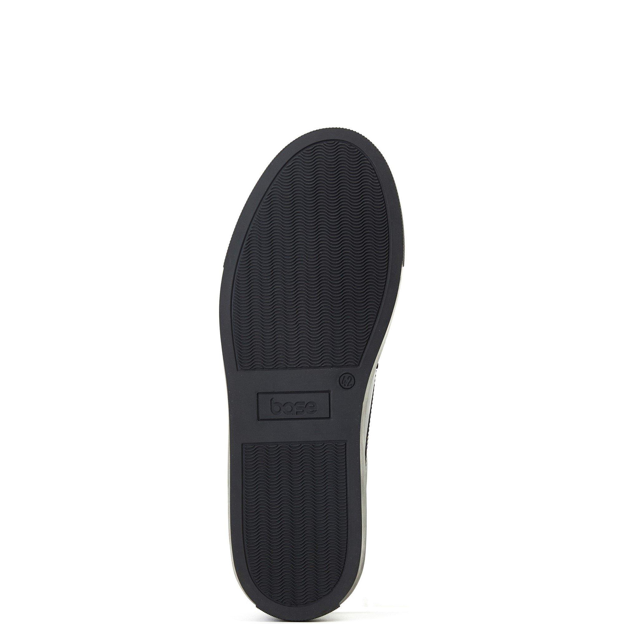 Black - Base London - Clapton Brogue Trainer - 5