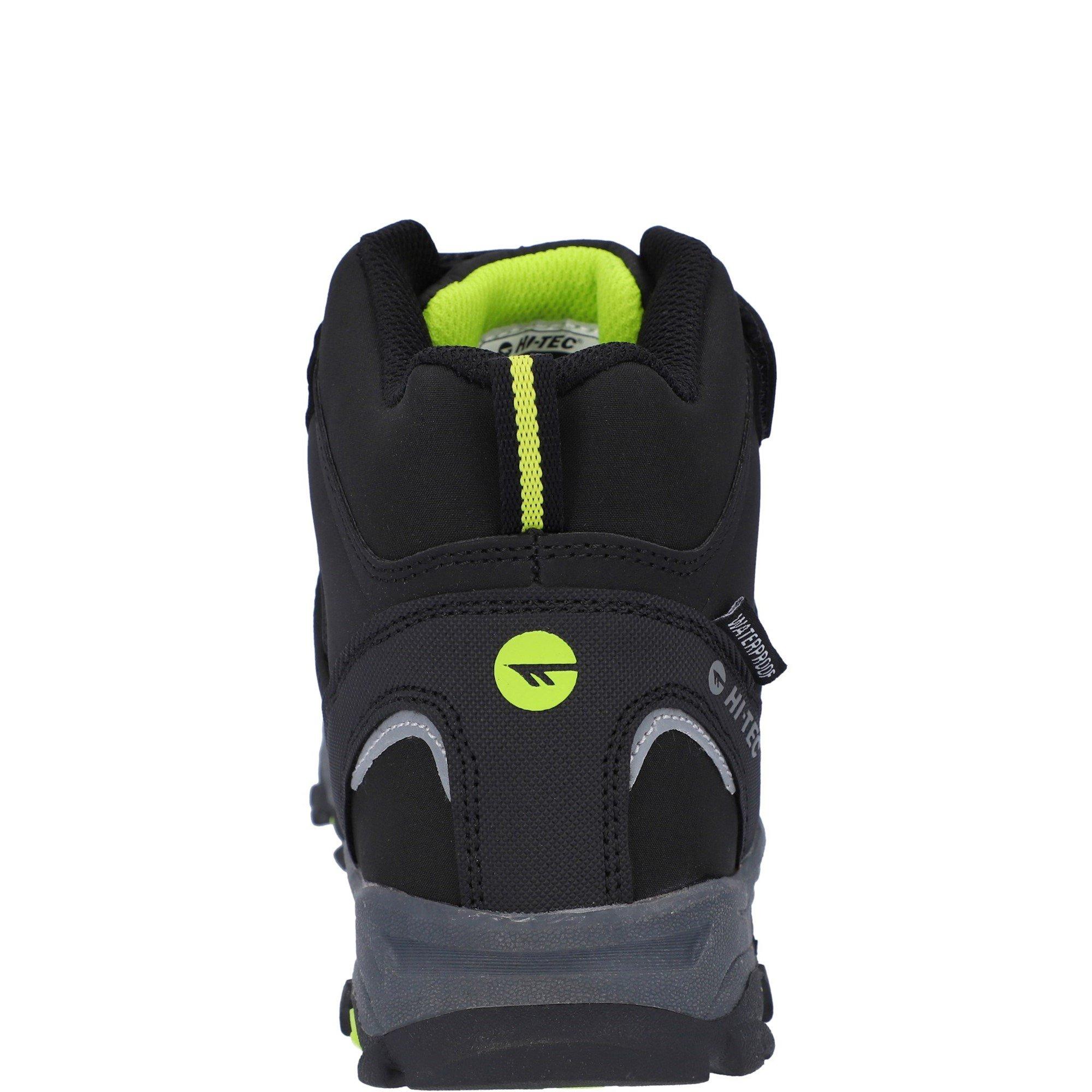Black - Hi Tec - Blackout Waterproof Walking Boots Childrens - 3