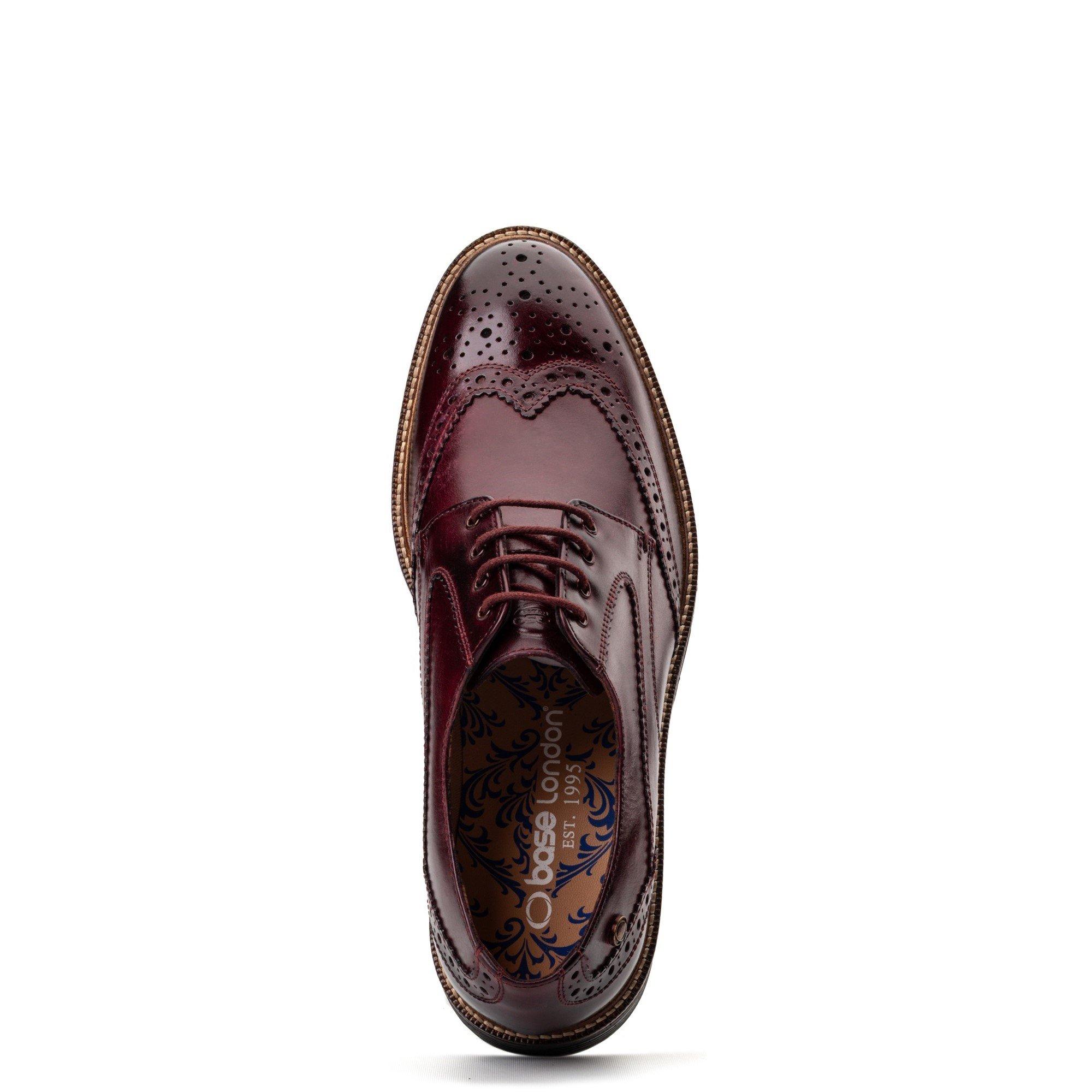 Wine - Base London - York Brogue Shoe - 4