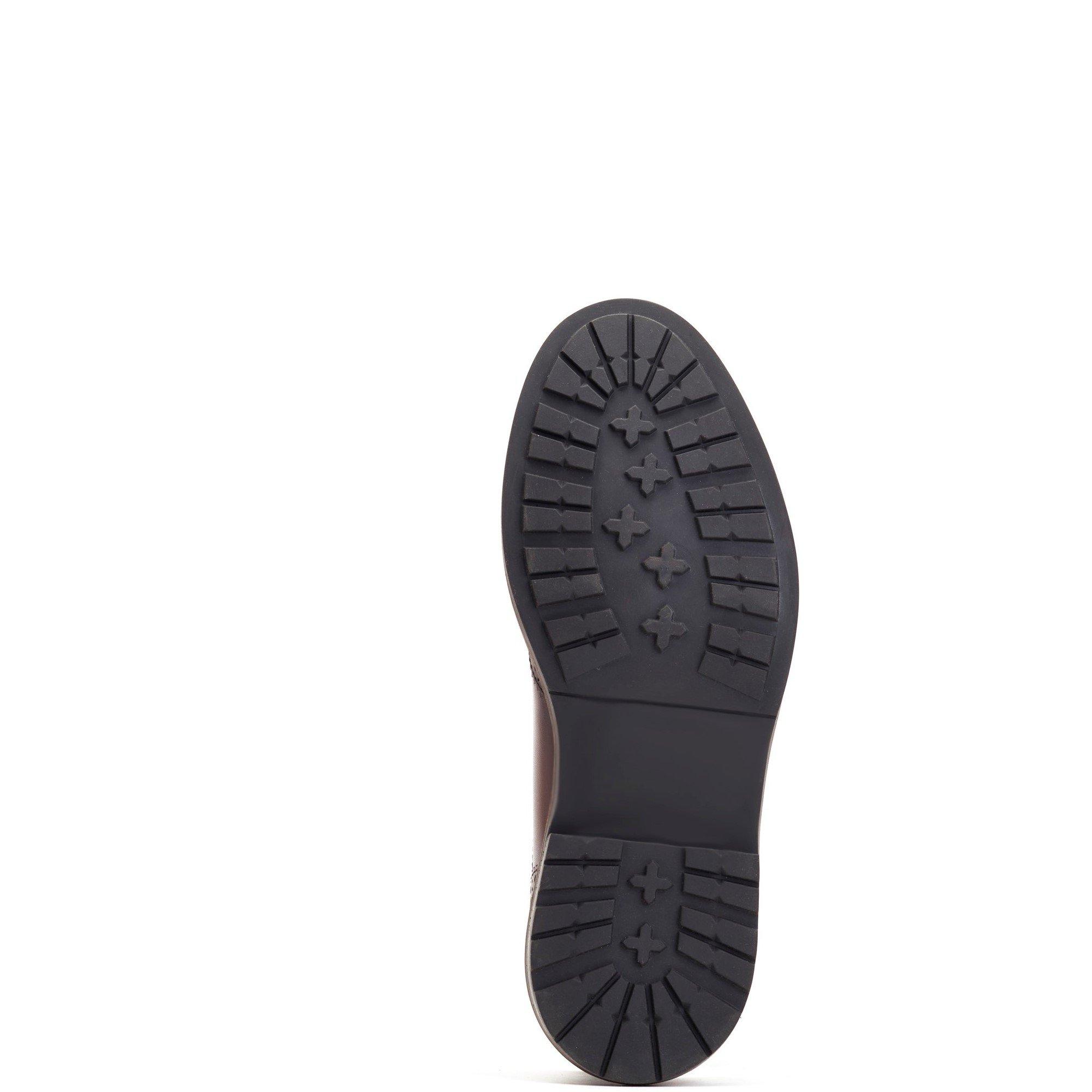 Brown - Base London - Dealer Brogue Boot - 5