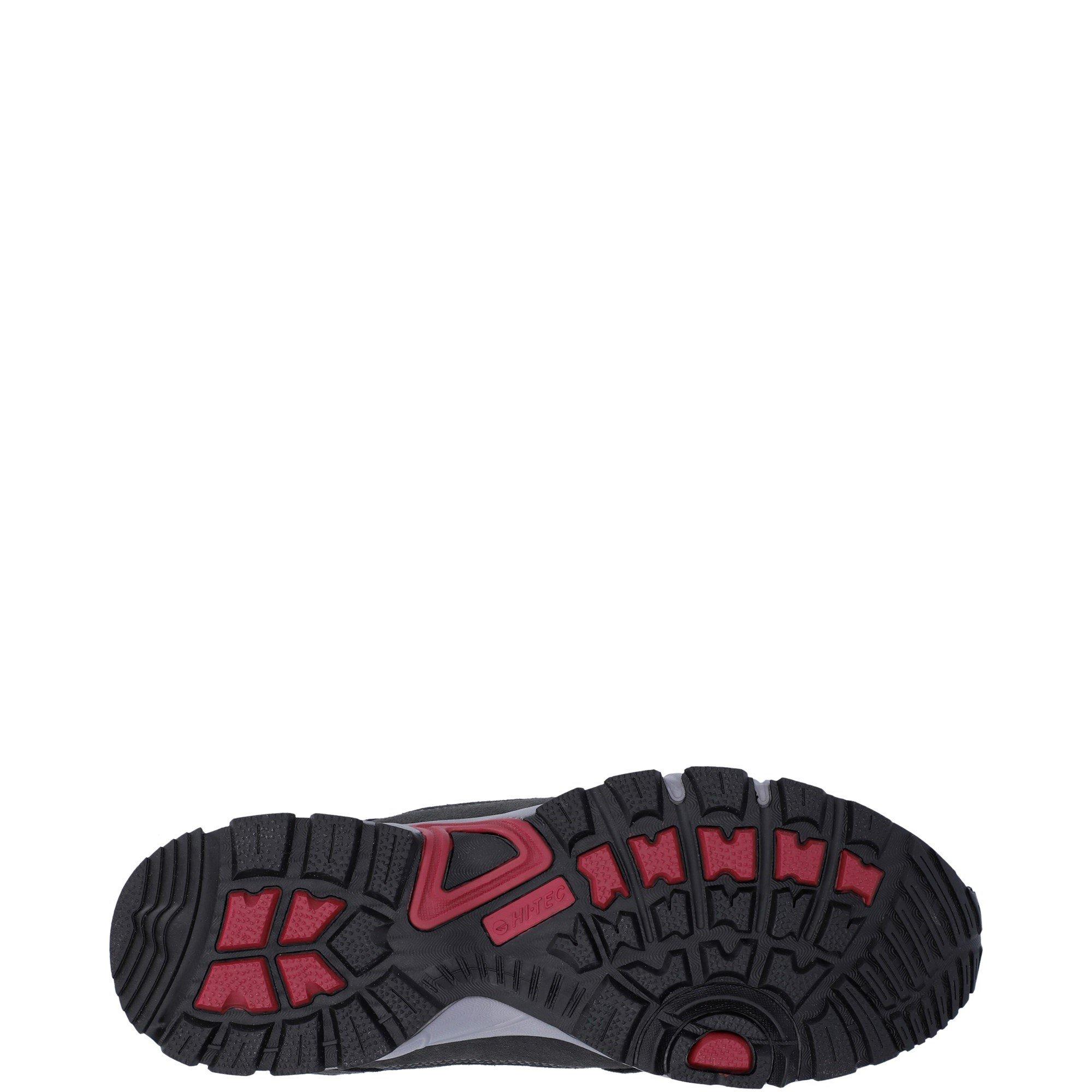 Grey - Hi Tec - Auckland Lite Waterproof Walking Shoes Mens - 4