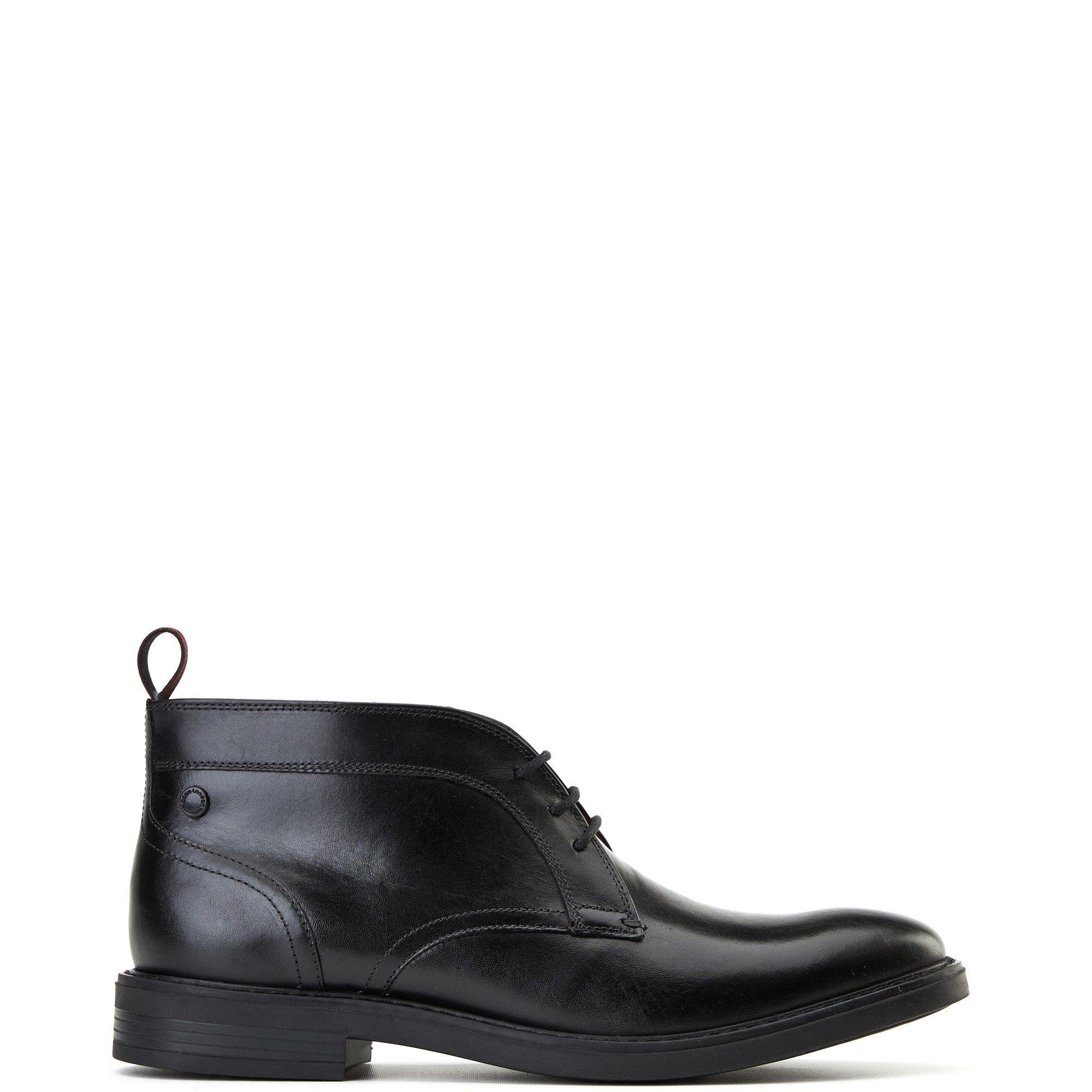 Black - Base London - Lincoln Chukka Boot - 1