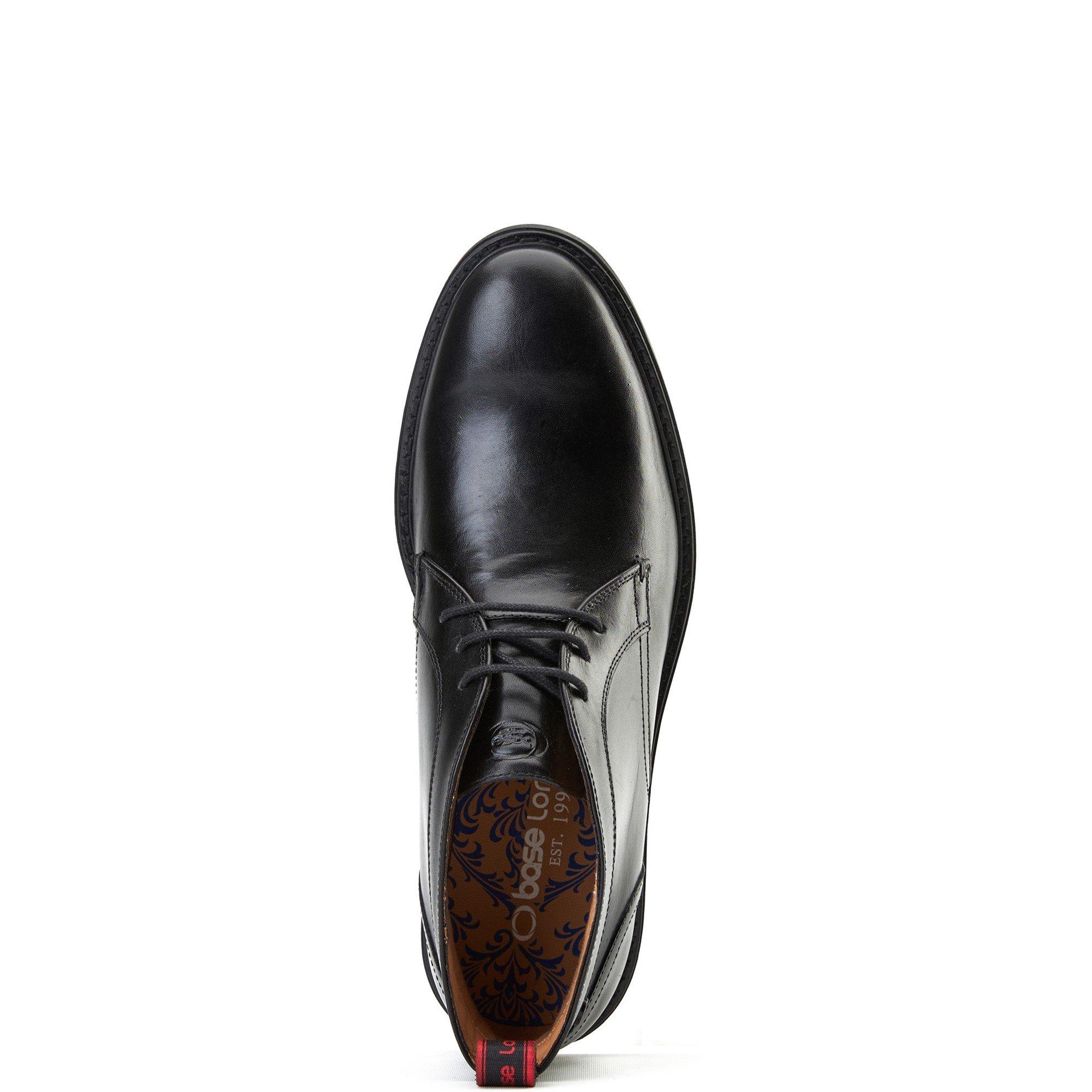 Black - Base London - Lincoln Chukka Boot - 4