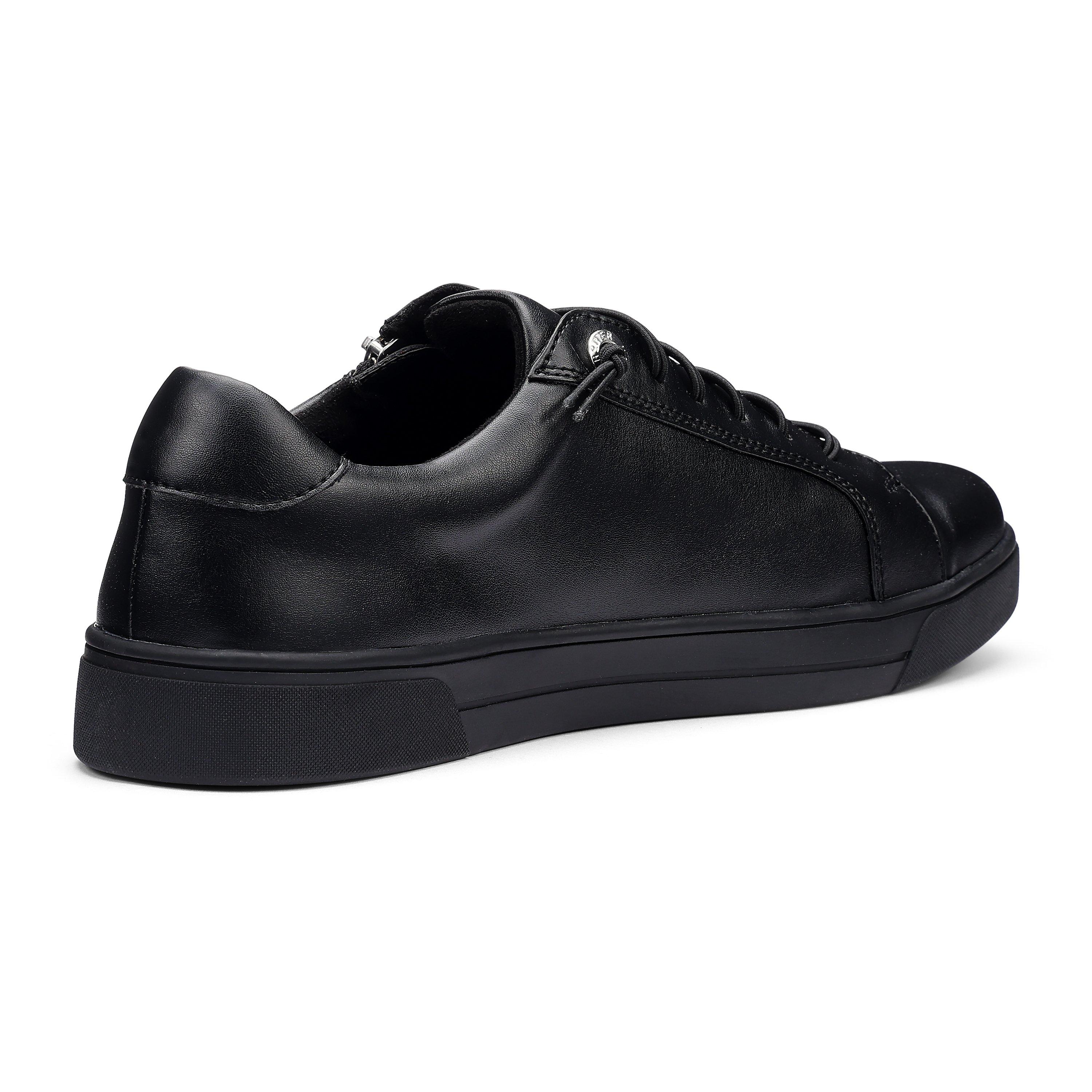 Jet Black - Hotter - Leonie Wide Fit Trainers - 4