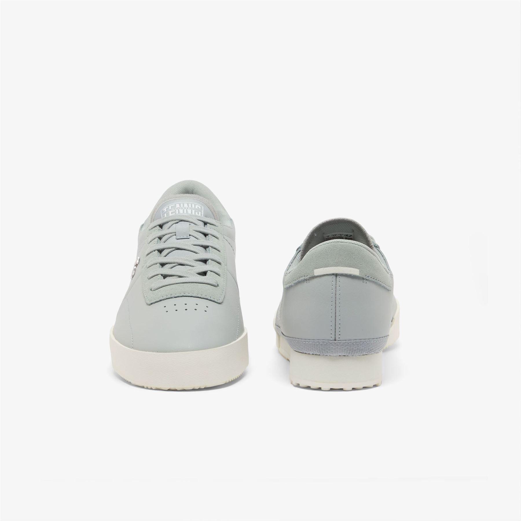 Grey White - Lacoste - Aura Trainers - 5