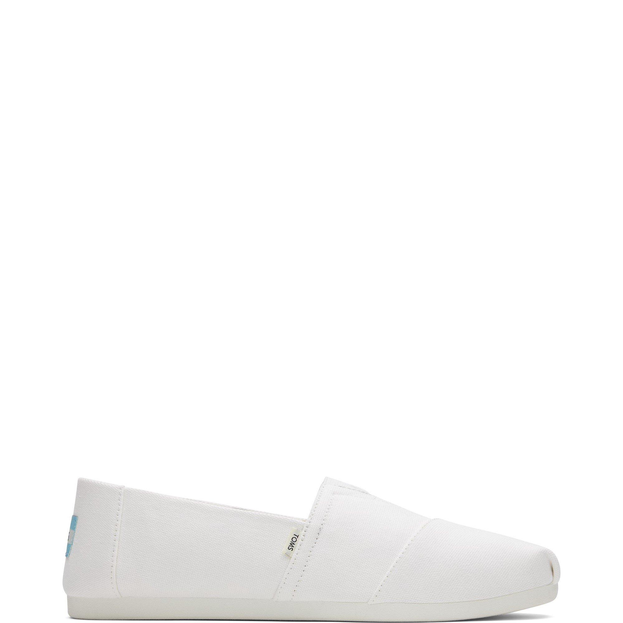 Toms Men's Alpargata Shoes - White - 9 (43)