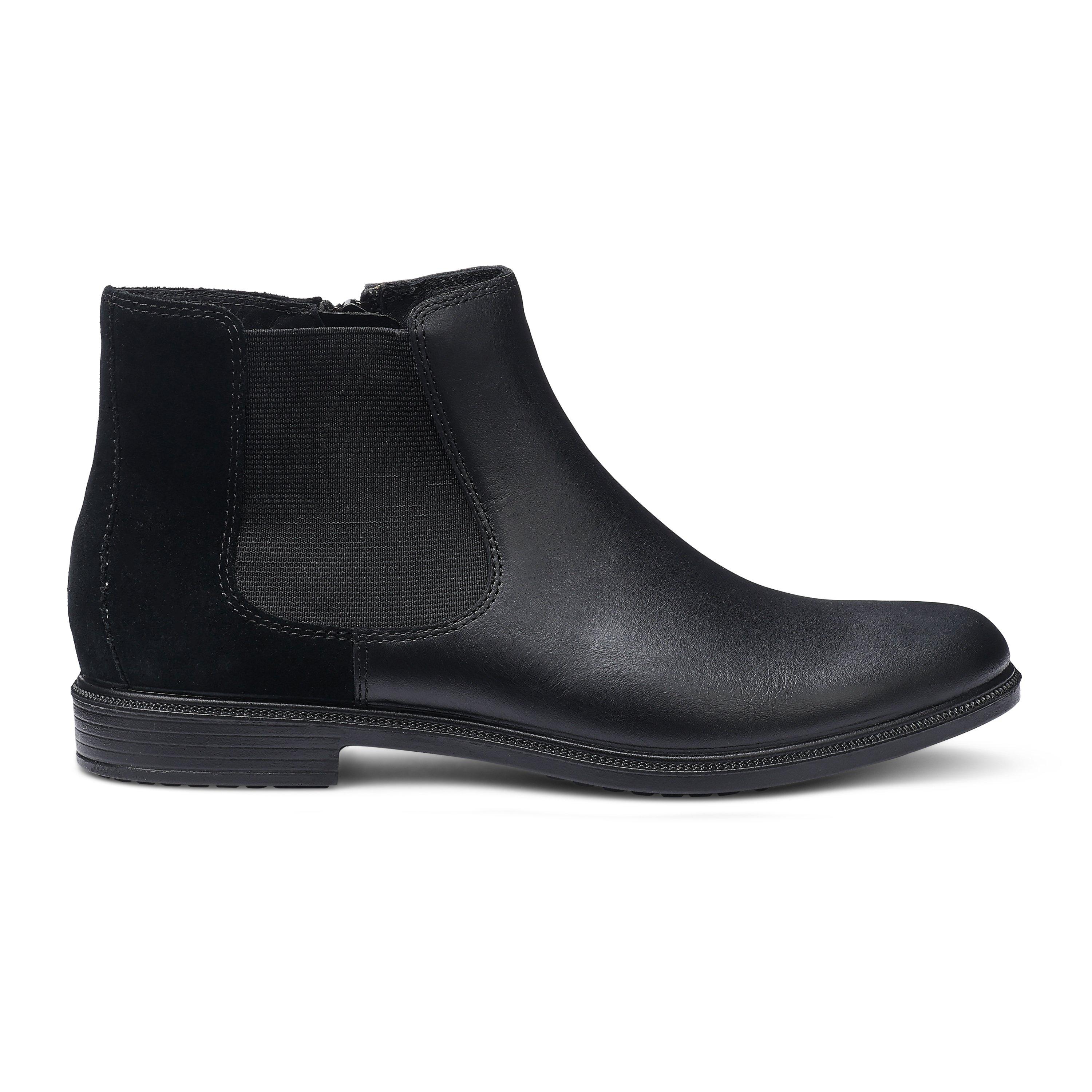 Black - Hotter - Tenby Wide Fit Chelsea Boots - 1