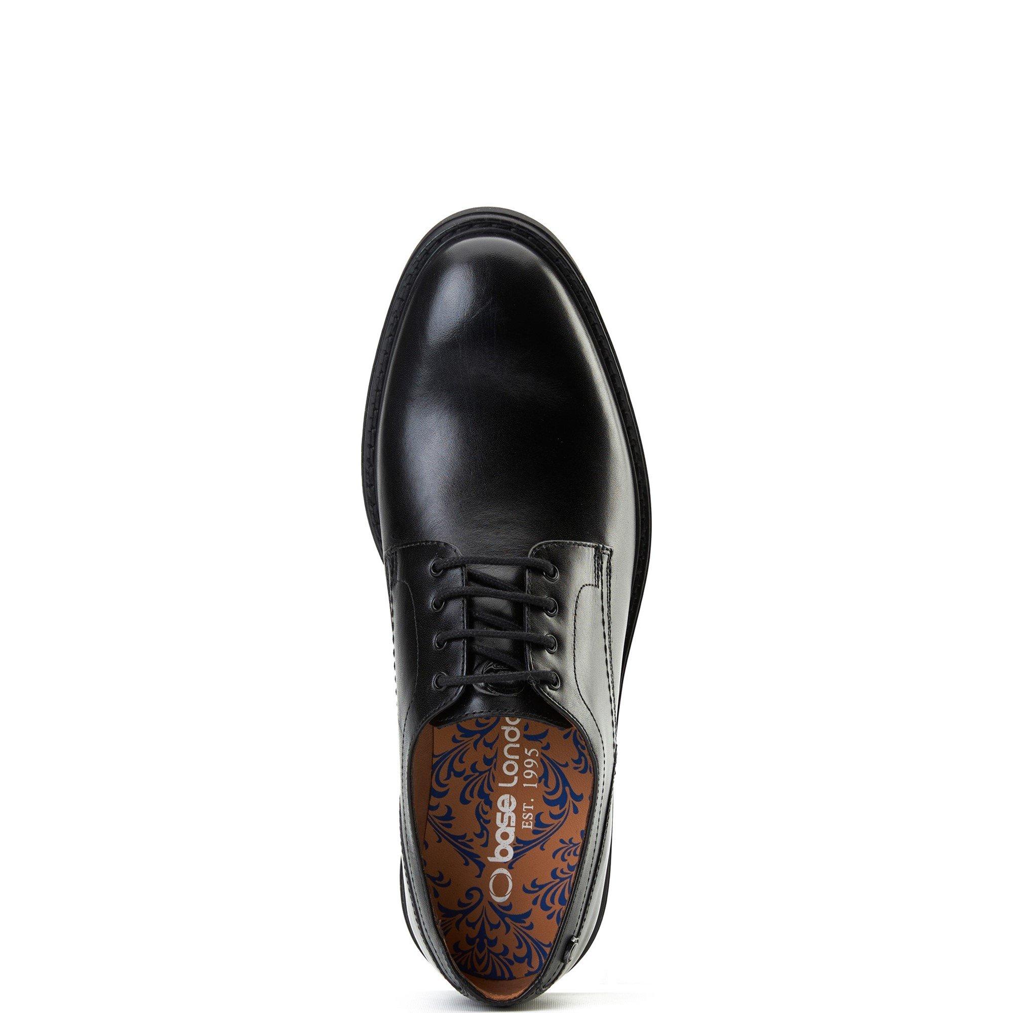 Black - Base London - Durham Lace Shoe - 4