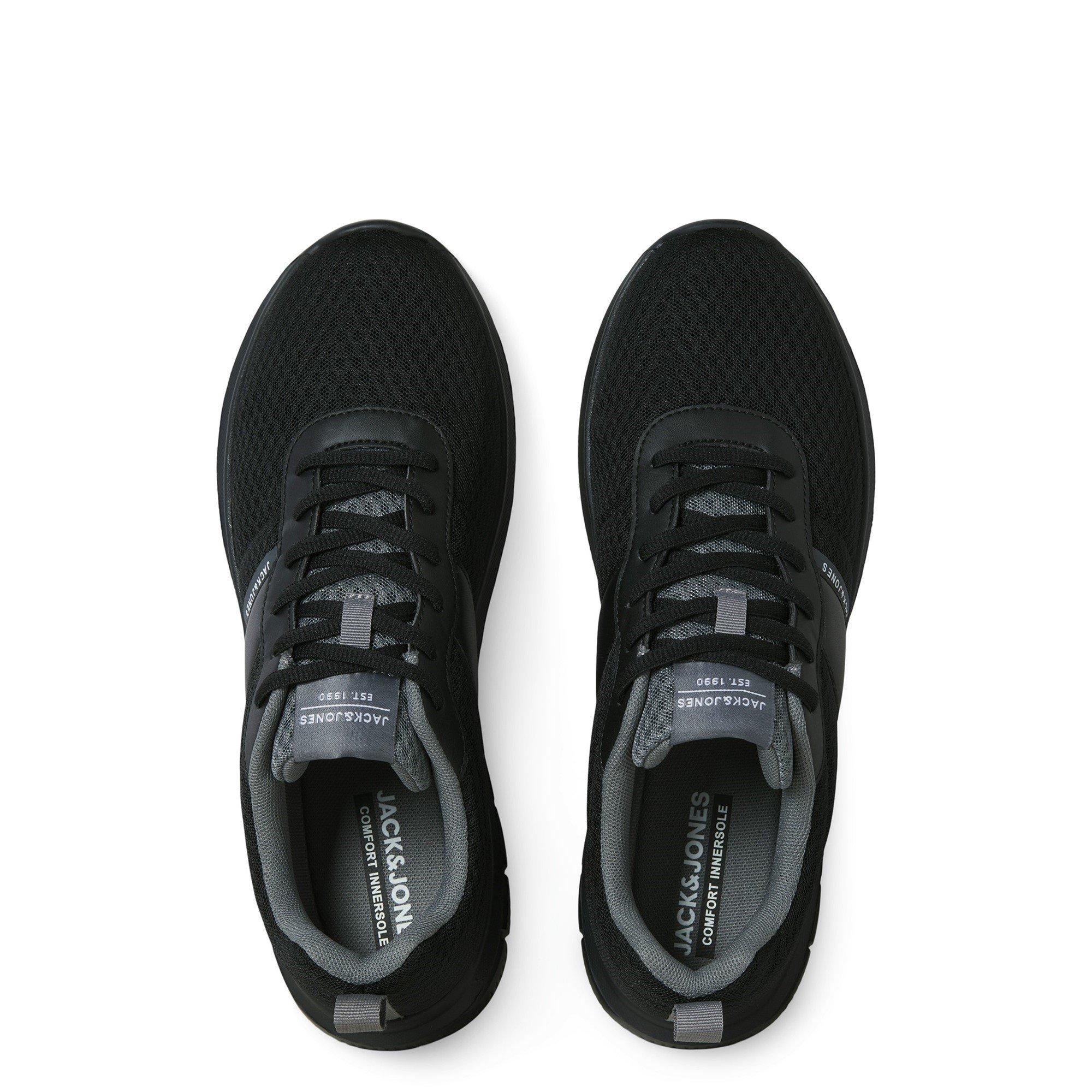 Black - Jack and Jones - Taylor Mesh Trainer - 3