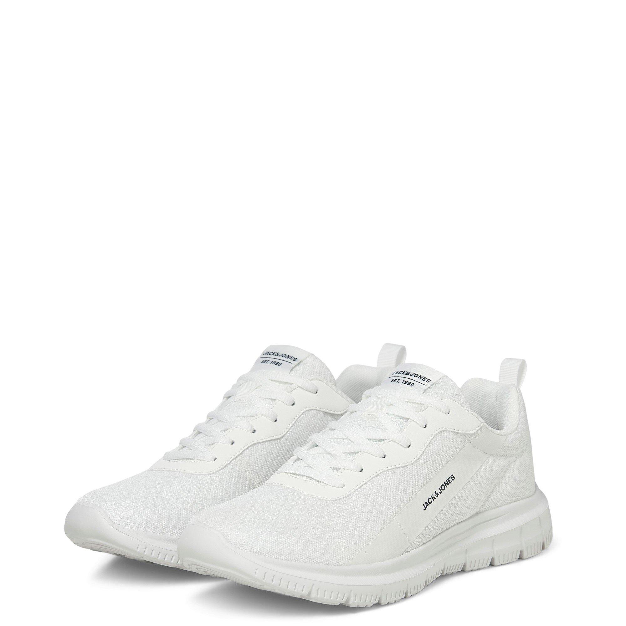 White - Jack and Jones - Taylor Mesh Trainer - 2