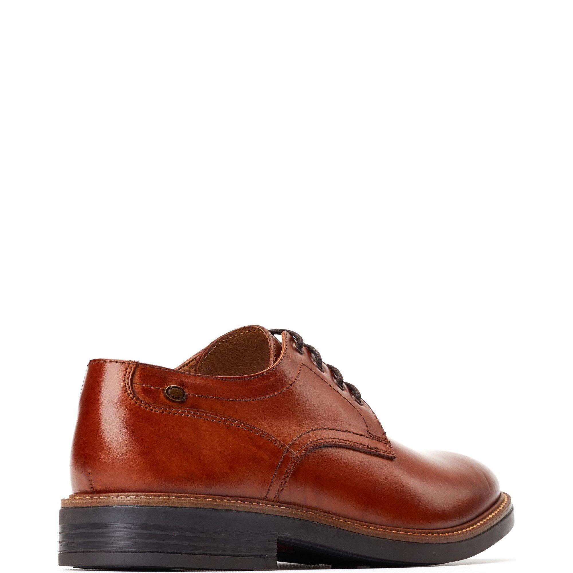 Tan - Base London - Durham Lace Shoe - 3