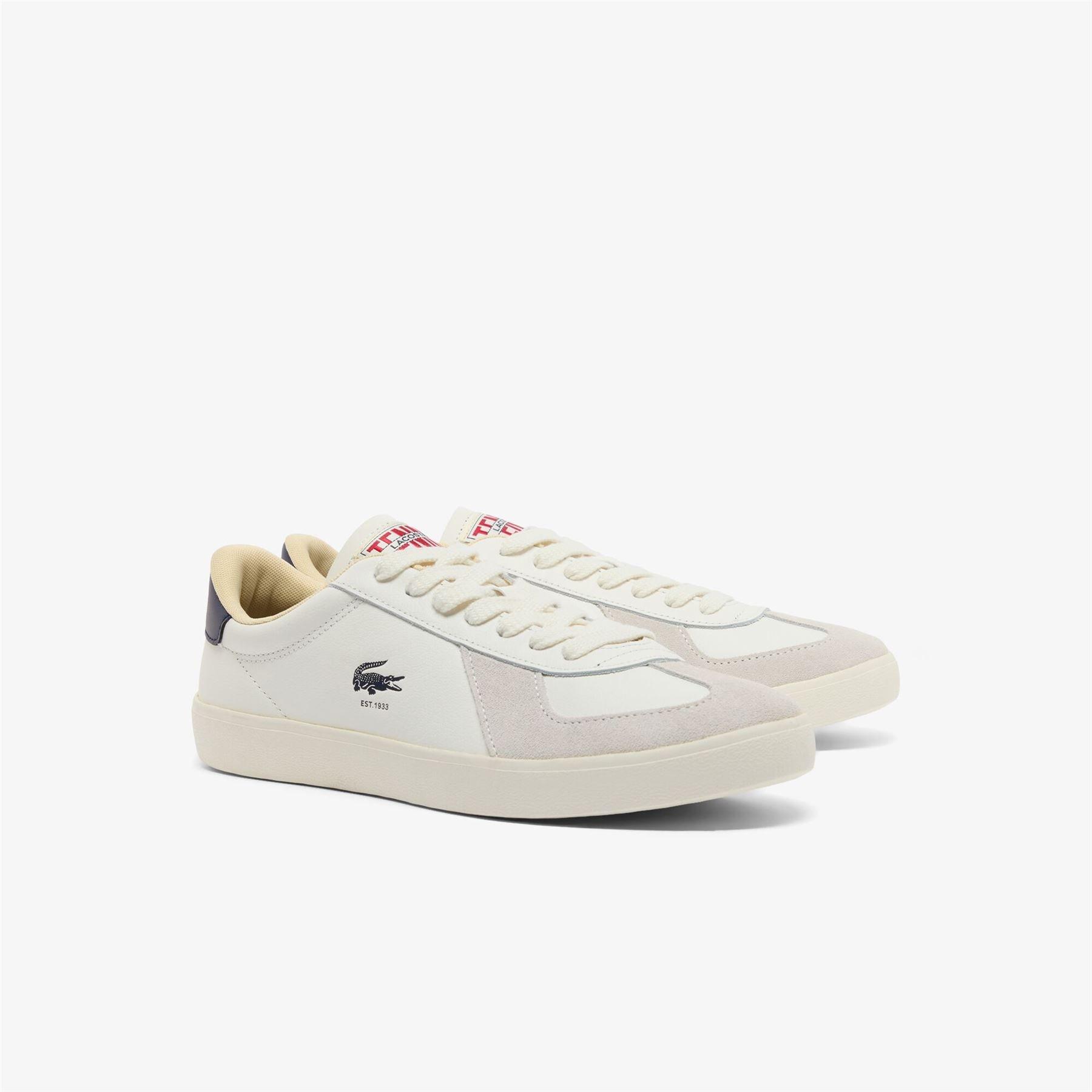 White Navy - Lacoste - Baseshot Pro Trainers - 2