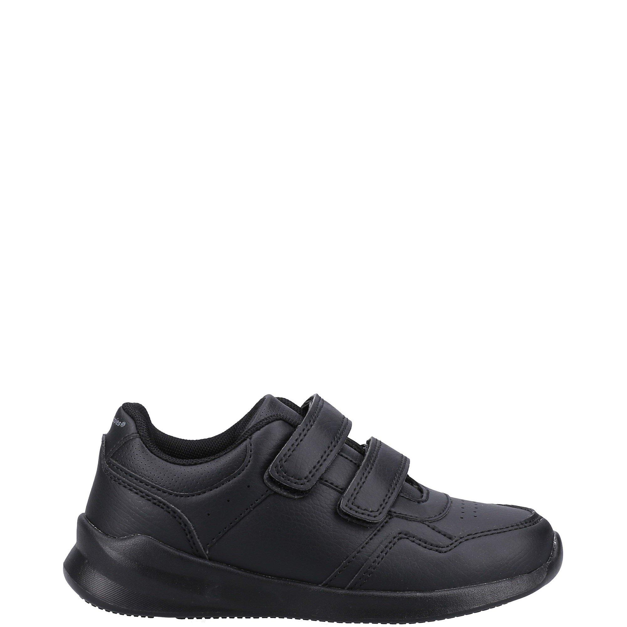 Hush Puppies Boys Marling Easy Junior Shoes - Black - UK11 EU29