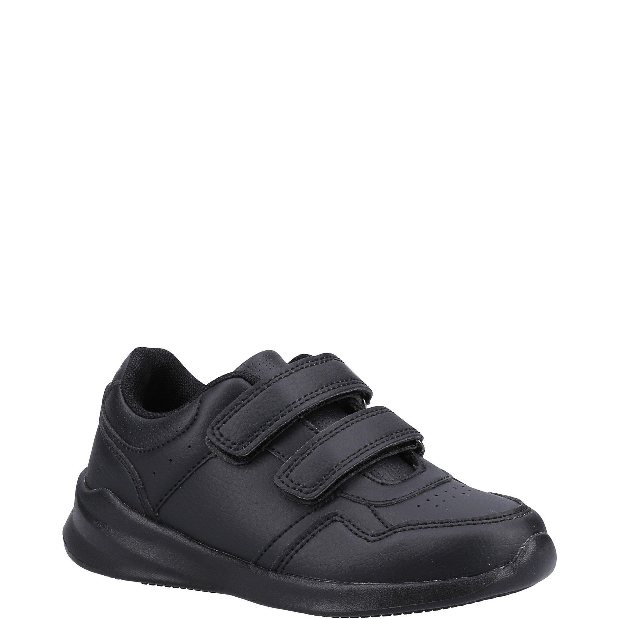 Black - Hush Puppies - Marling Easy Junior Shoes - 2