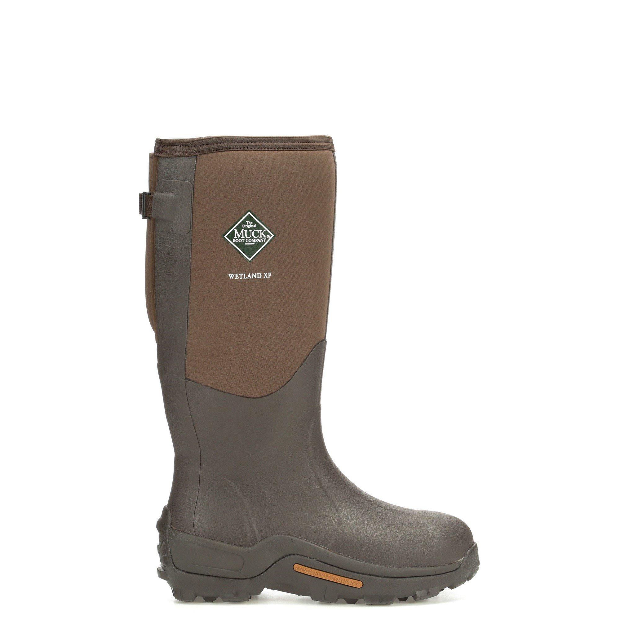 Brown - Muck Boots - Wetland XF Wellingtons - 1