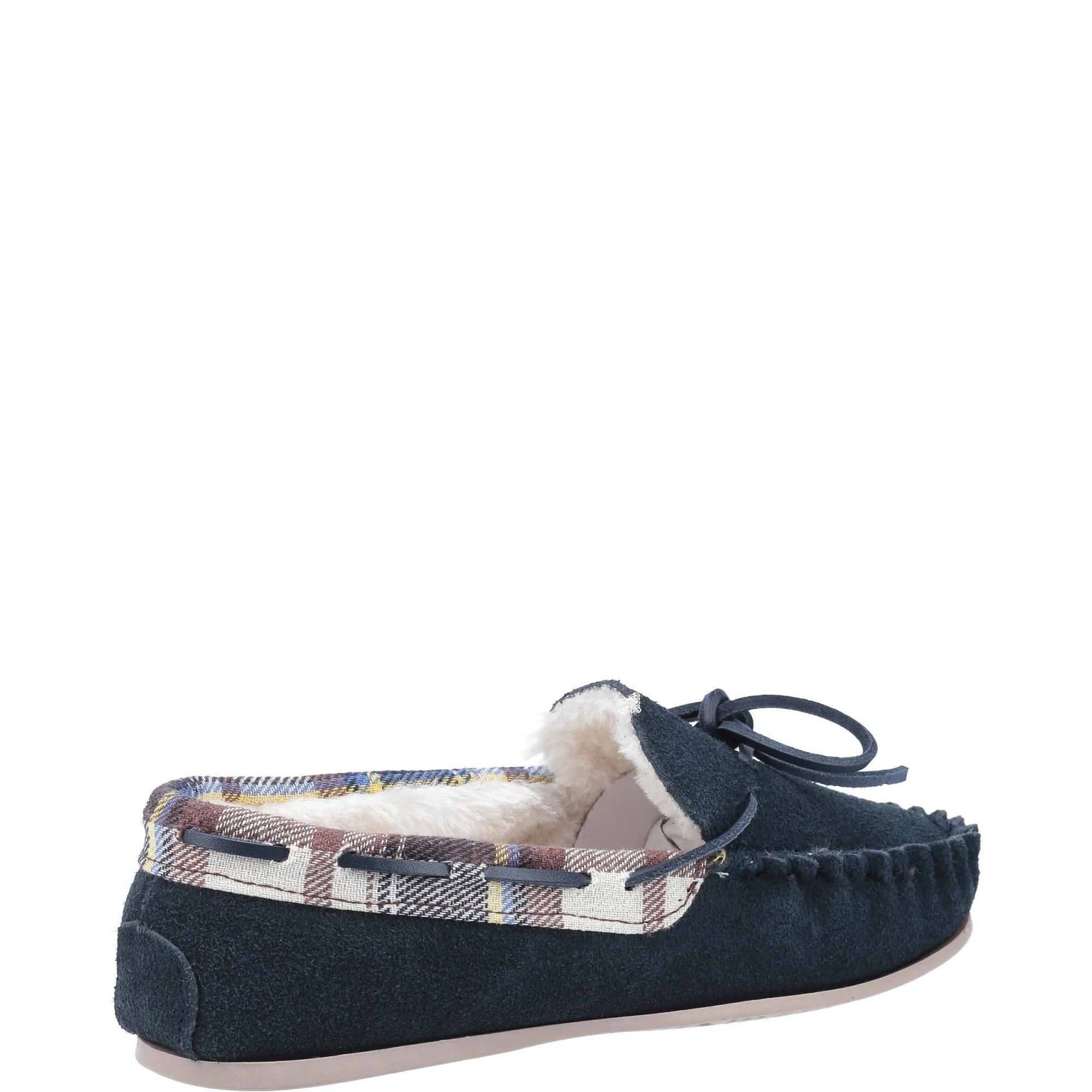 Navy - Cotswold - Kilkenny Moccasin Slipper - 3