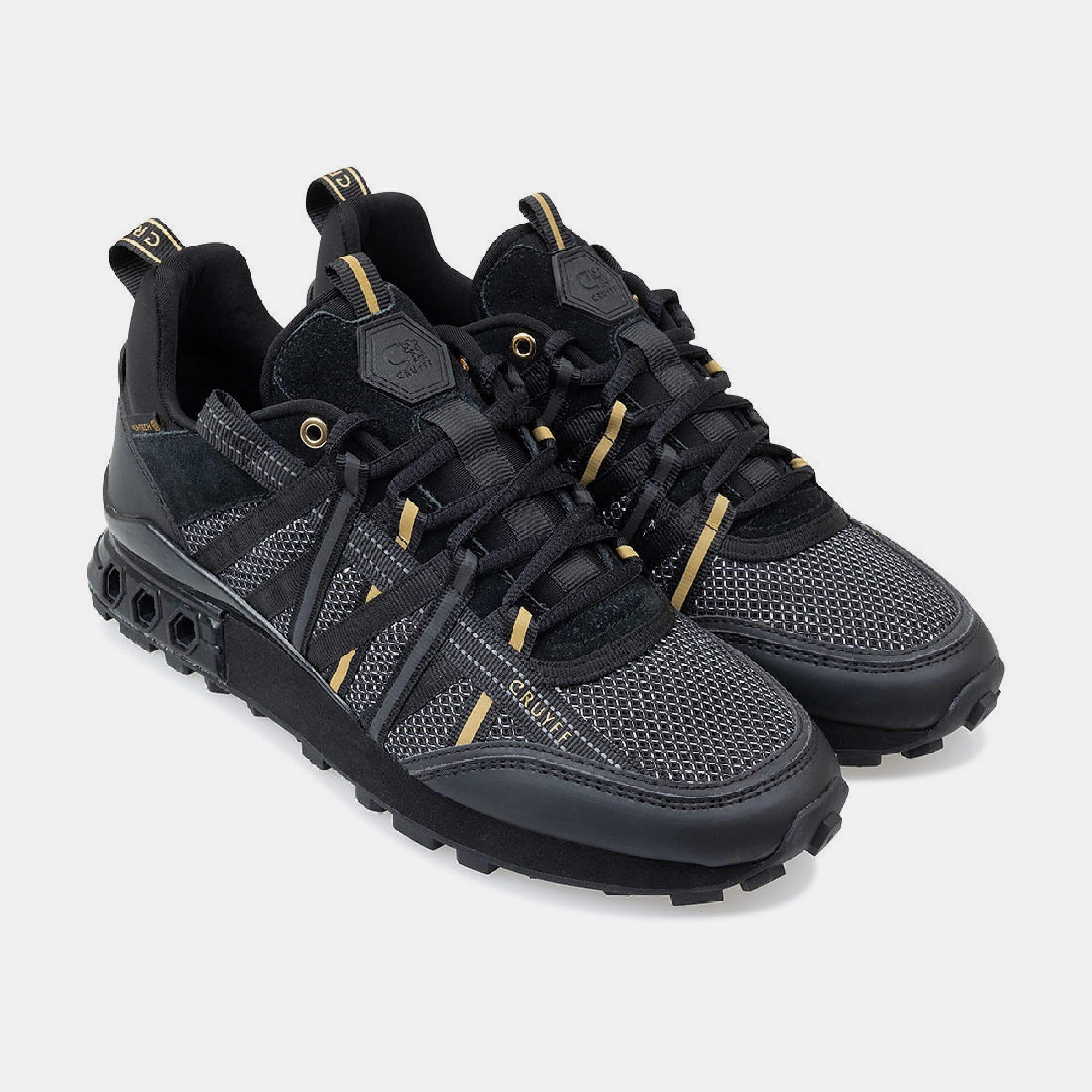 Black Gold - Cruyff - Fearia Hex-Tech Trainers - 3