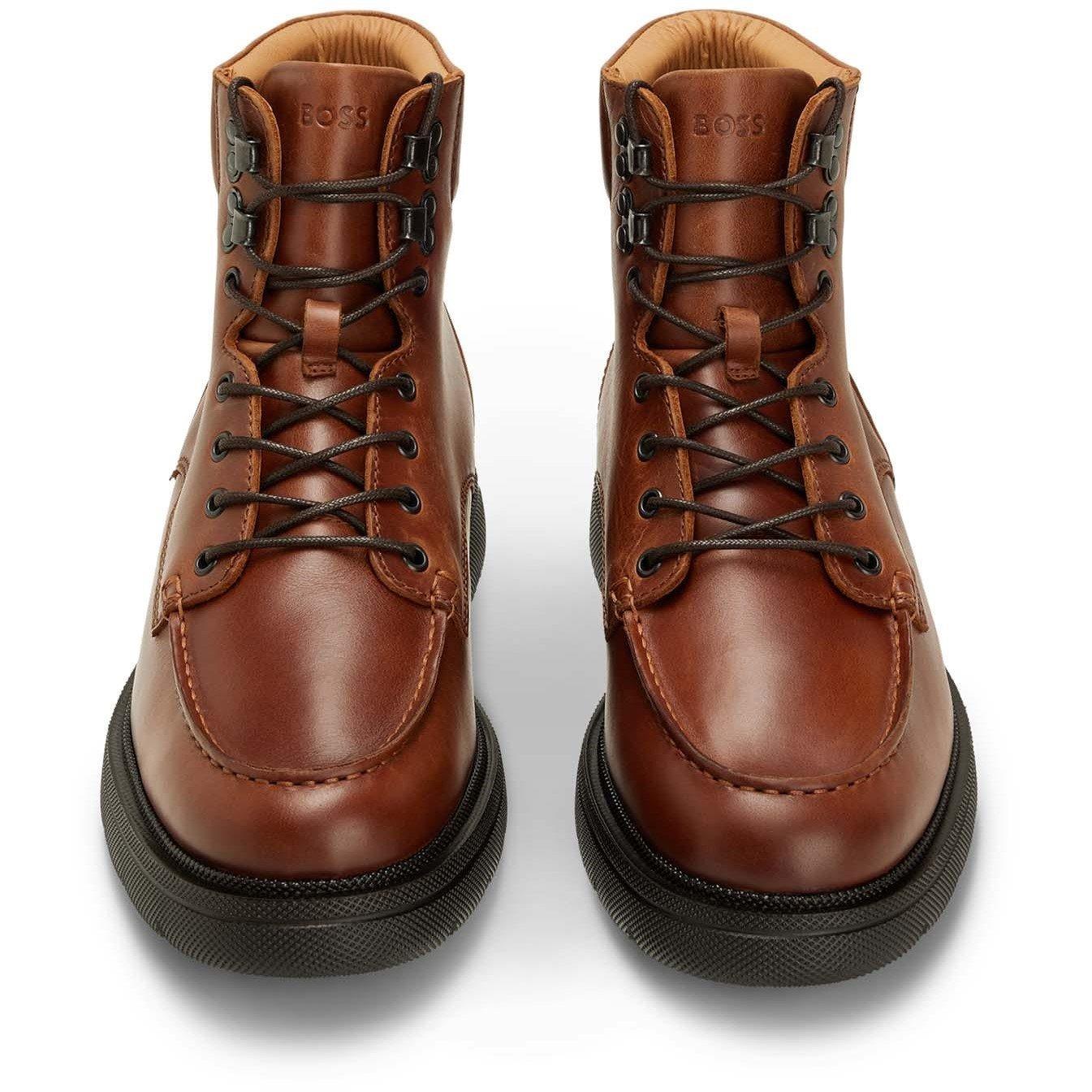 Brown - Boss - Jacob Half Boots - 4