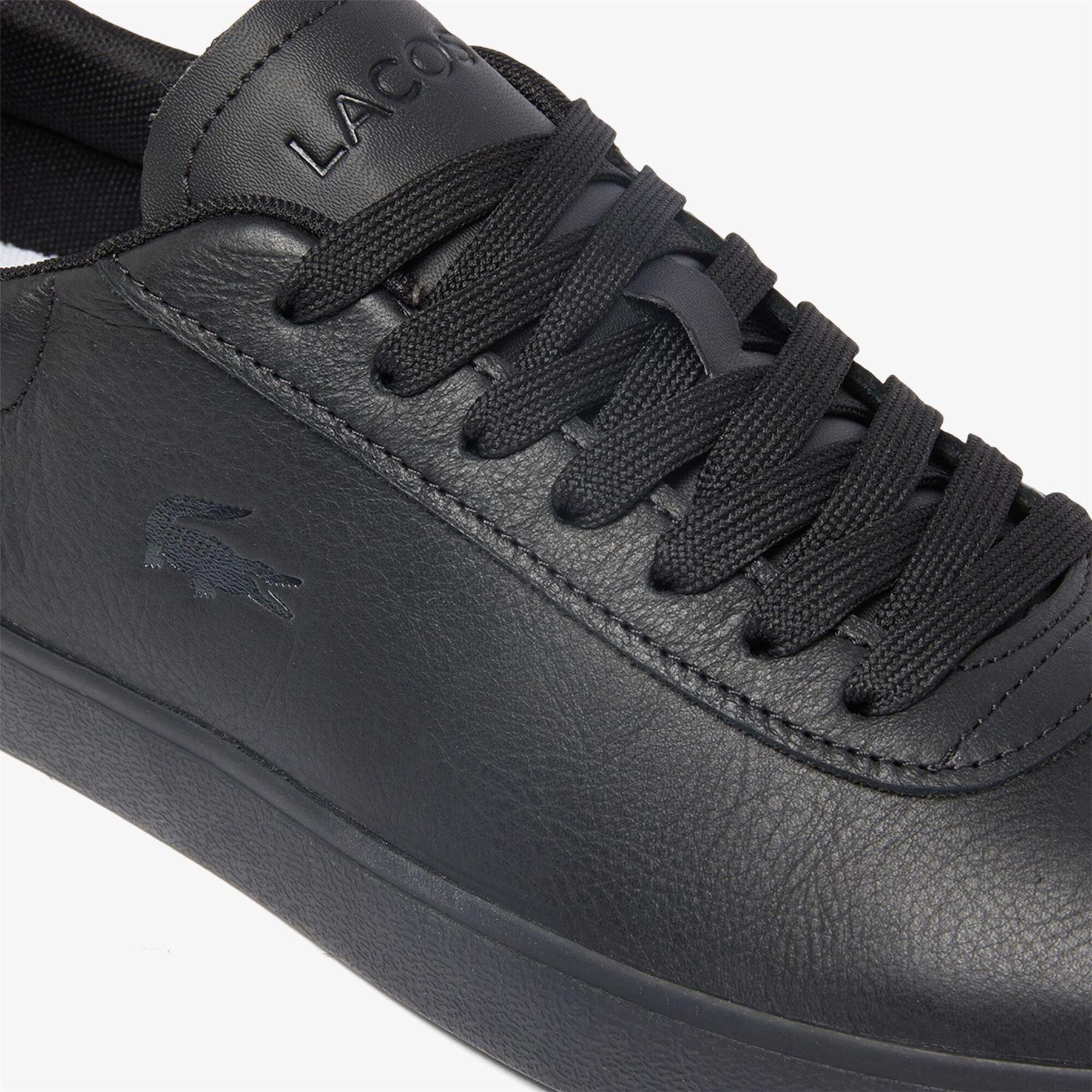 Black - Lacoste - Baseshot Evo Trainers - 6