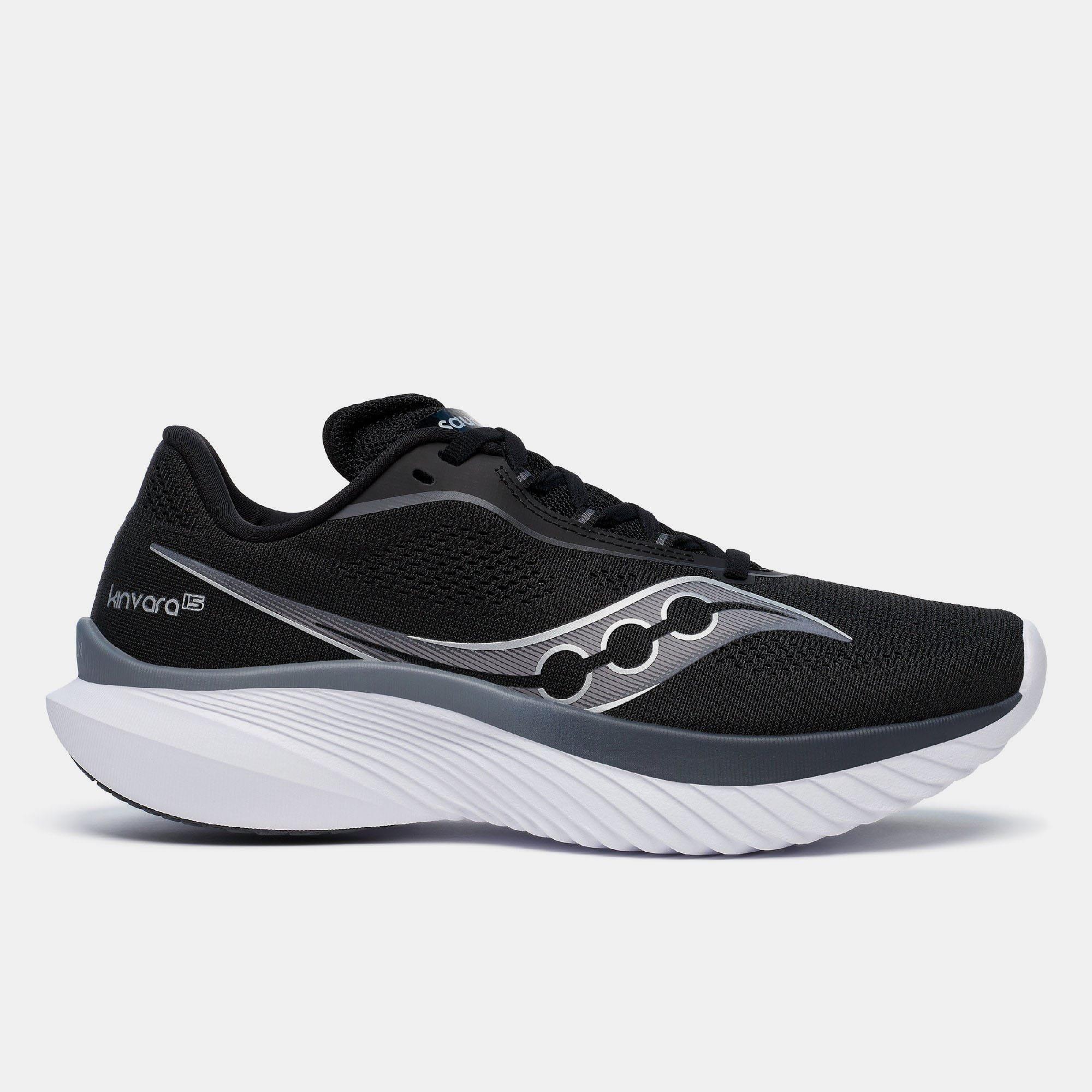 Black - Saucony - Kinvara 15 Running Shoe - 1