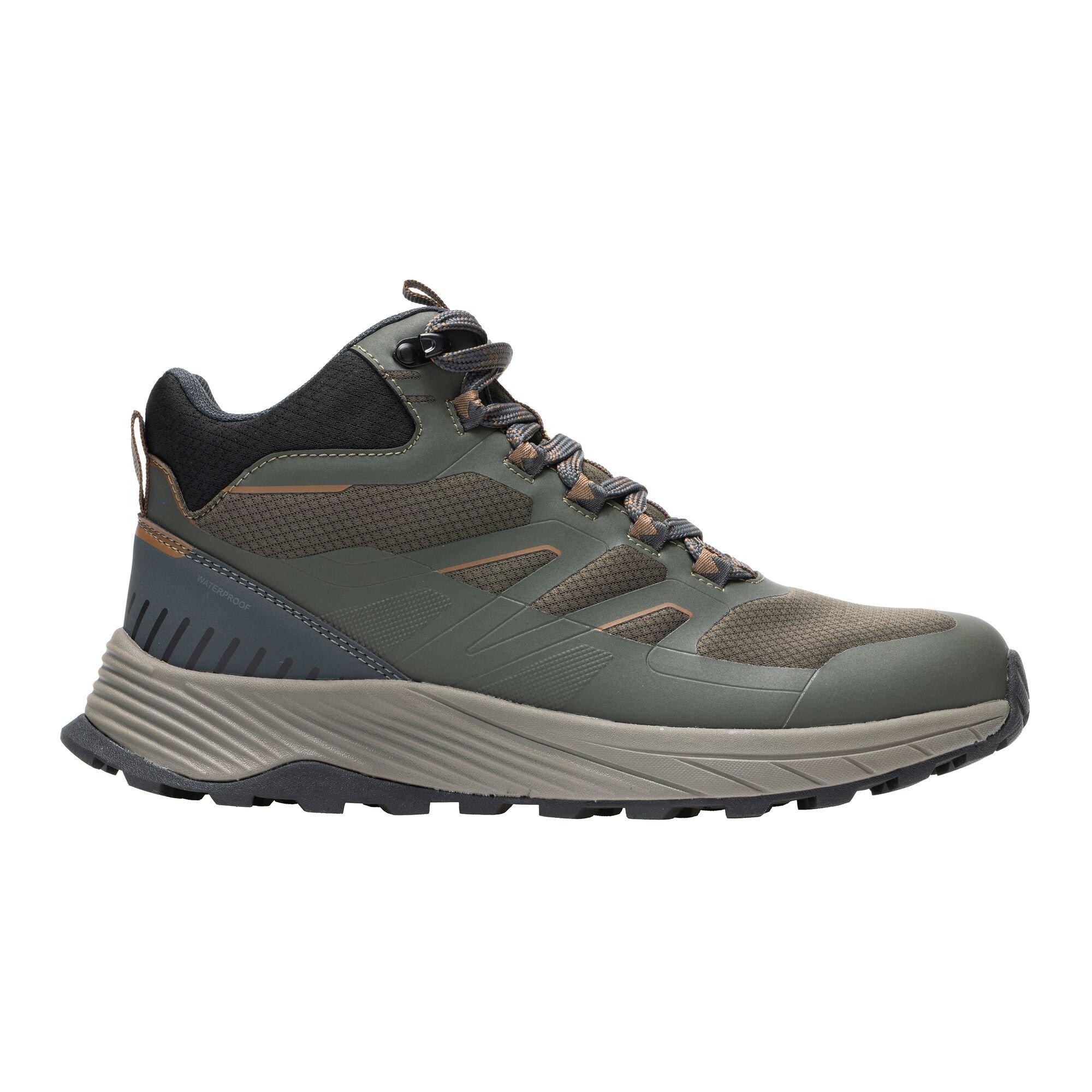 Dark Khaki / Sa - Regatta - Mens Ravika Mid Waterproof Boots - 1