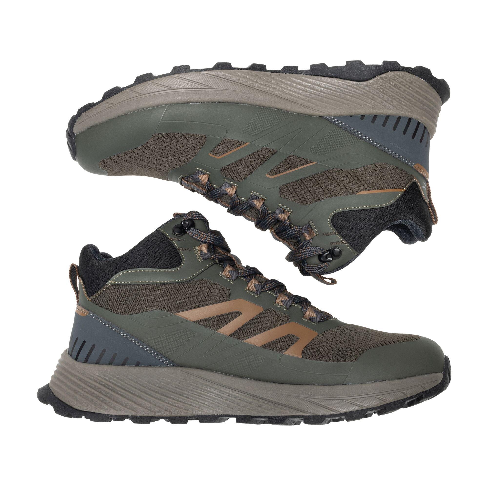 Dark Khaki / Sa - Regatta - Mens Ravika Mid Waterproof Boots - 3