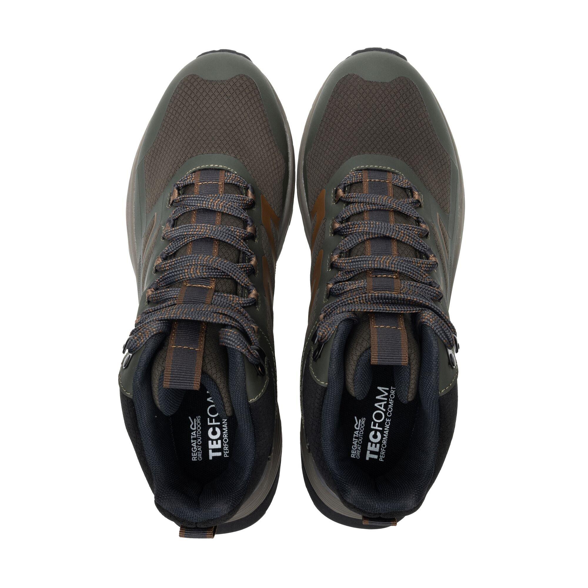 Dark Khaki / Sa - Regatta - Mens Ravika Mid Waterproof Boots - 7
