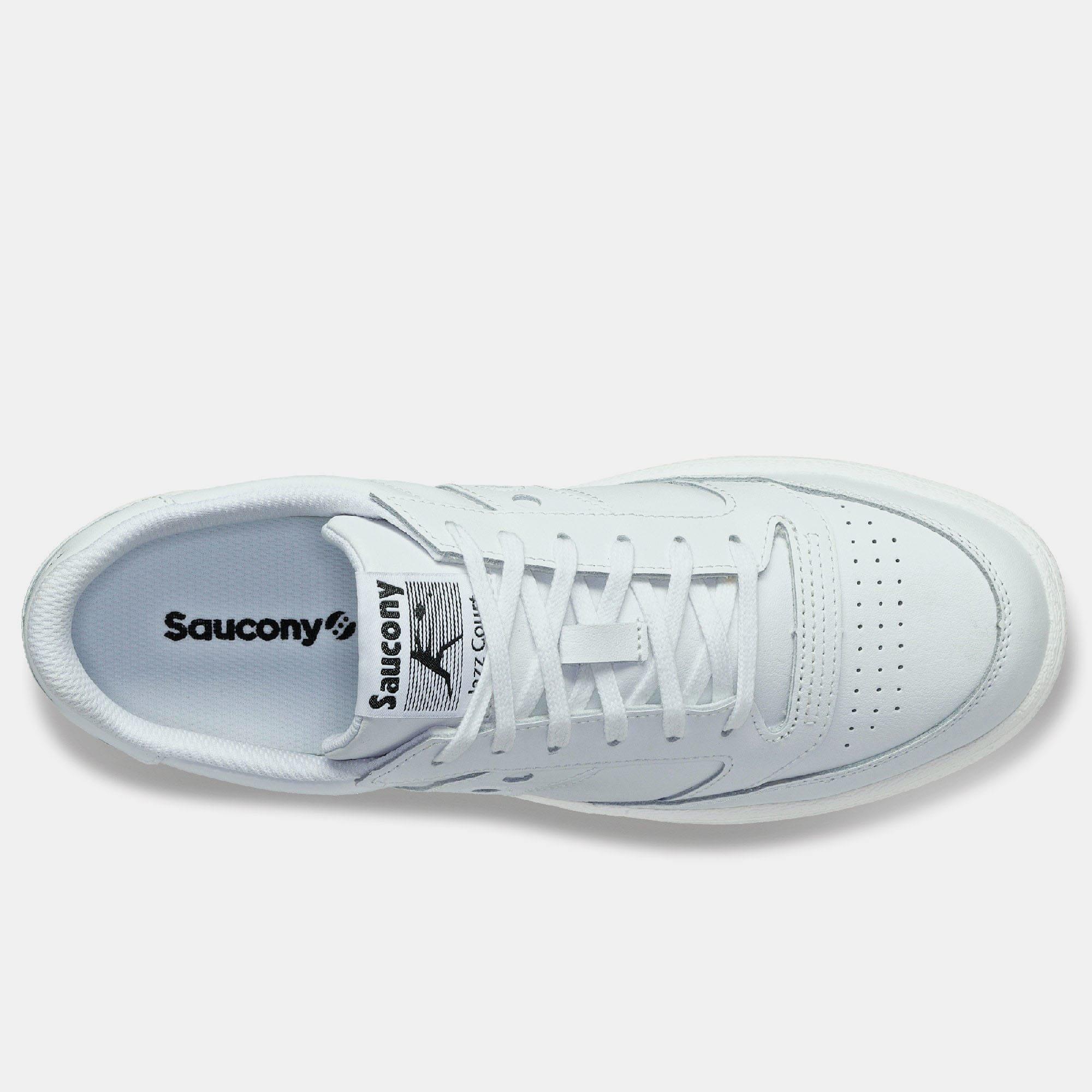 White - Saucony - Jazz Court Trainer - 3