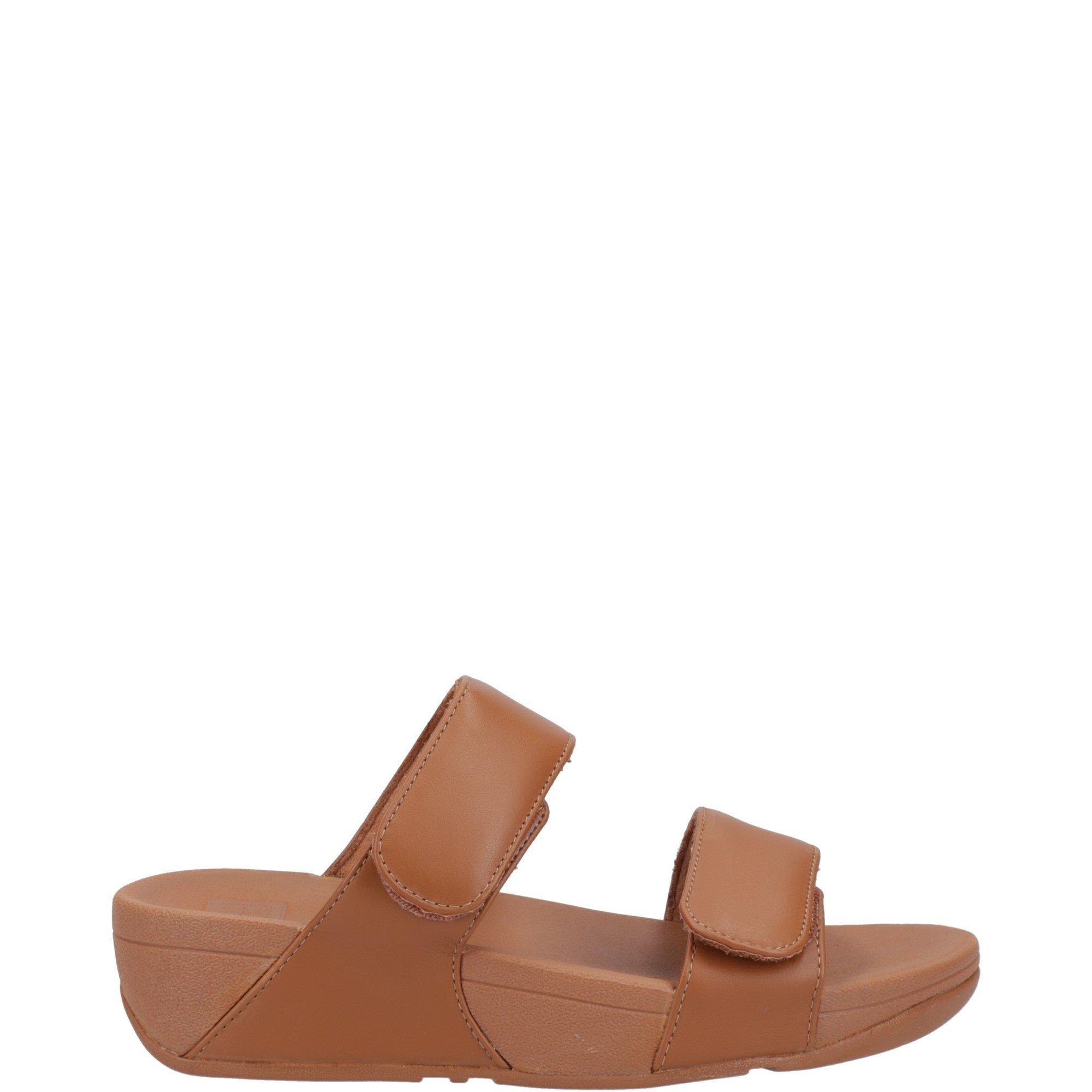 Light Tan - Fitflop - Lulu Adjustable Slides - 1