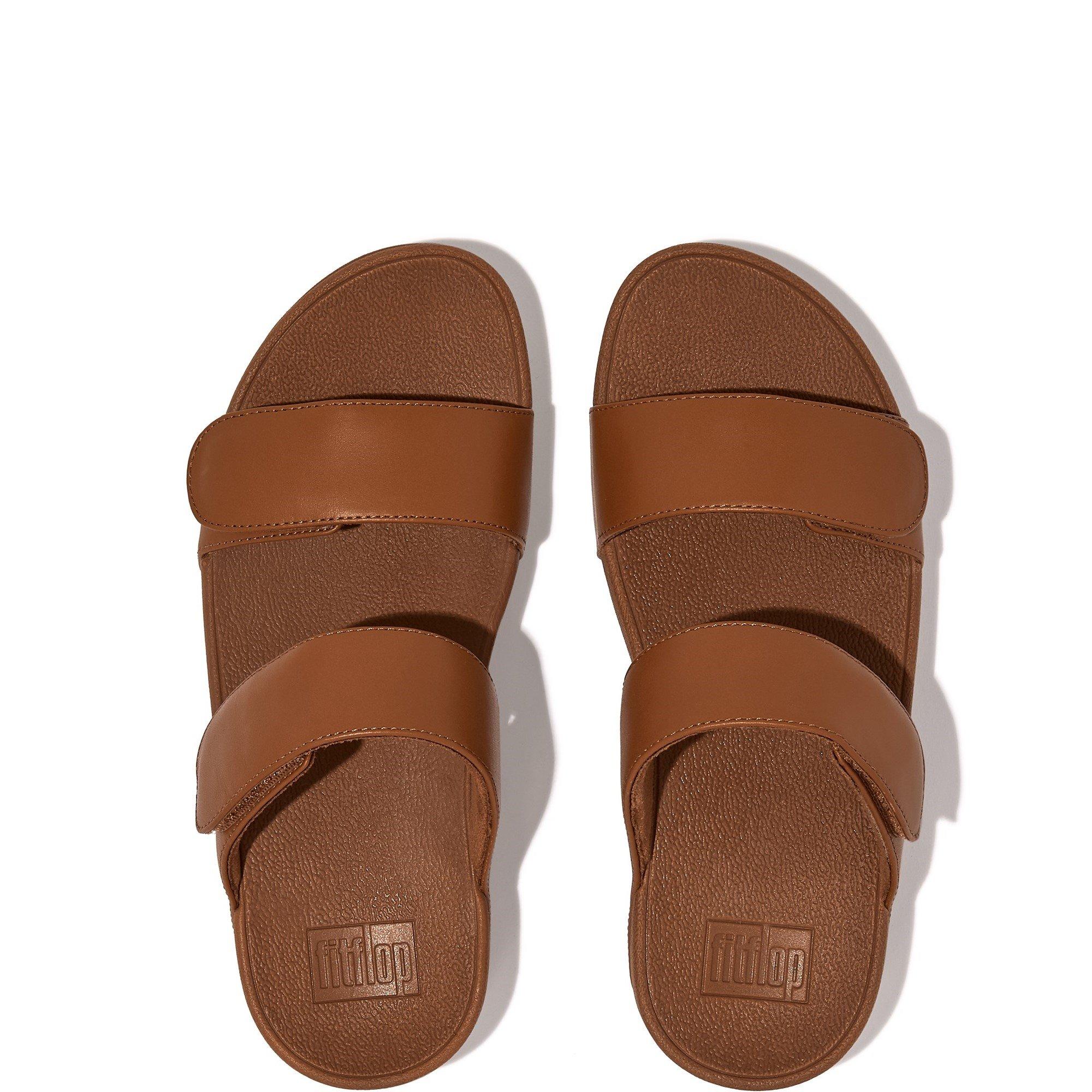 Light Tan - Fitflop - Lulu Adjustable Slides - 4