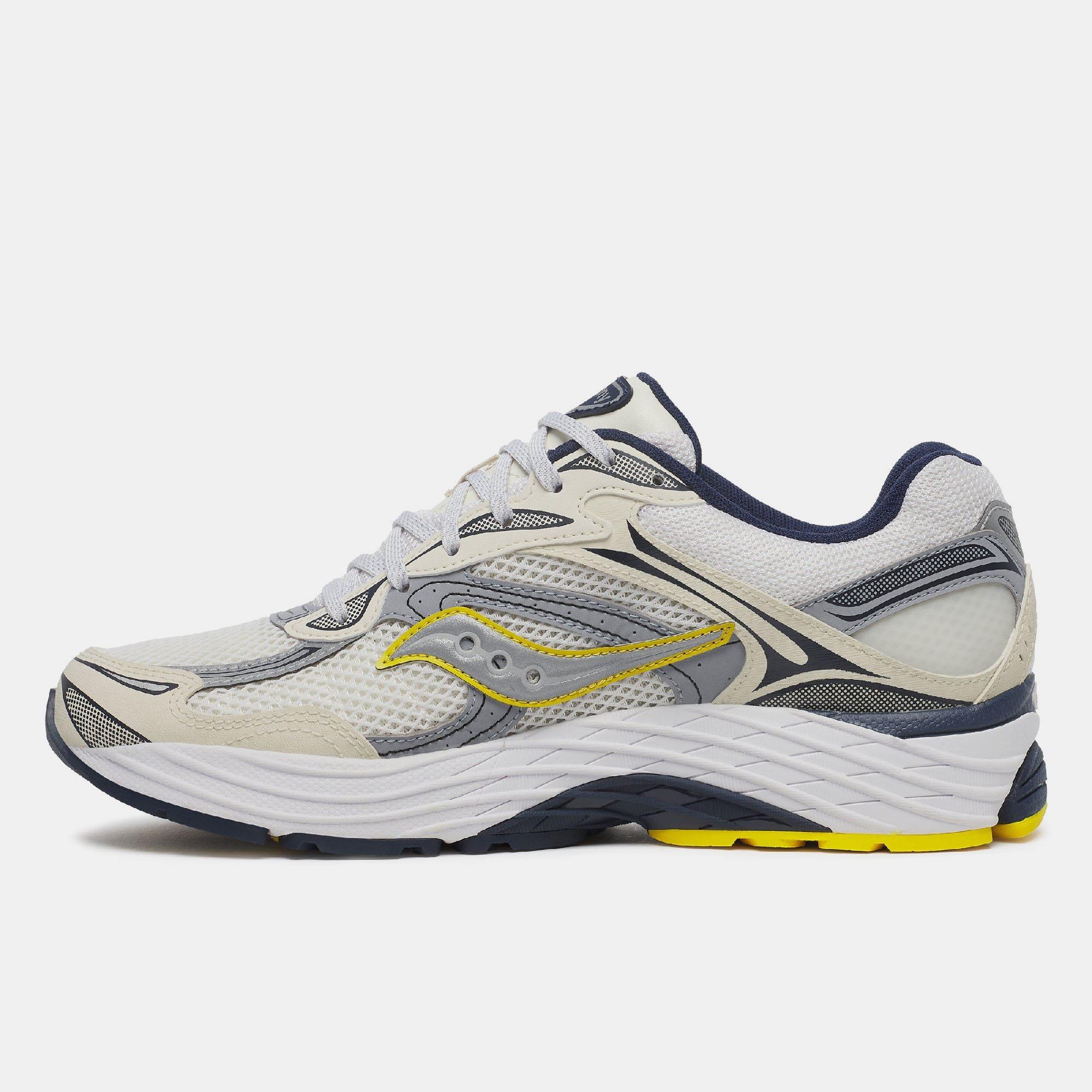 White - Saucony - Progrid Omni 9 Running Shoe - 3