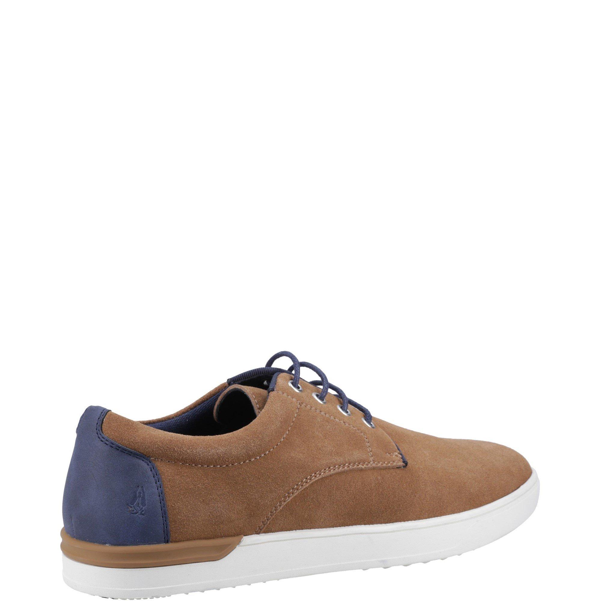 Tan - Hush Puppies - Joey Lace Up Shoe - 3