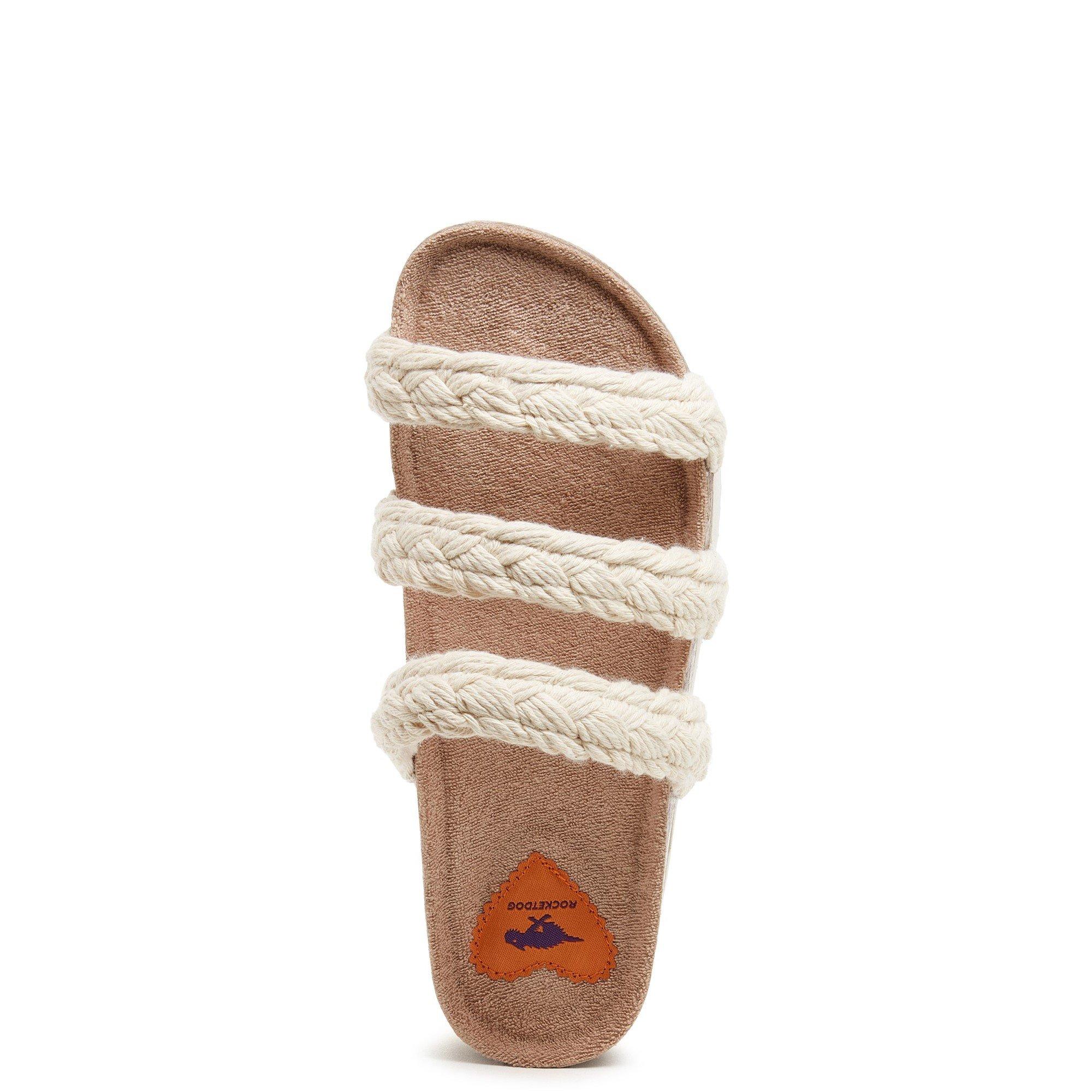 Light Brown - Rocket Dog - Ashley String Braid Sandal - 4